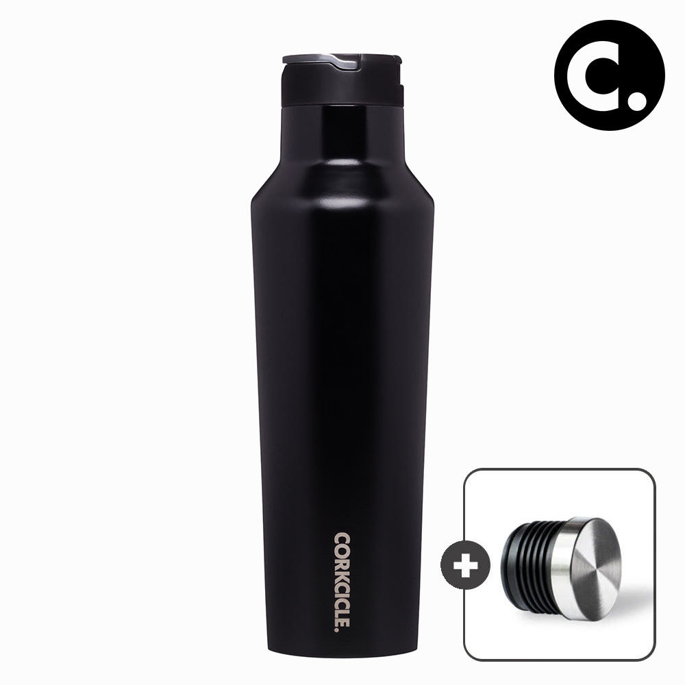 콕시클 스포츠 캔틴 텀블러 590ml 빨대 뚜껑 + 밀폐 뚜껑 (2 in 1 구성)