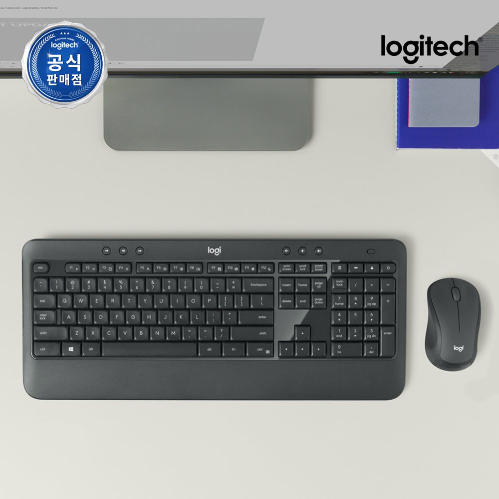 로지텍코리아 공식 MK540 콤보 무선 키보드 마우스 세트