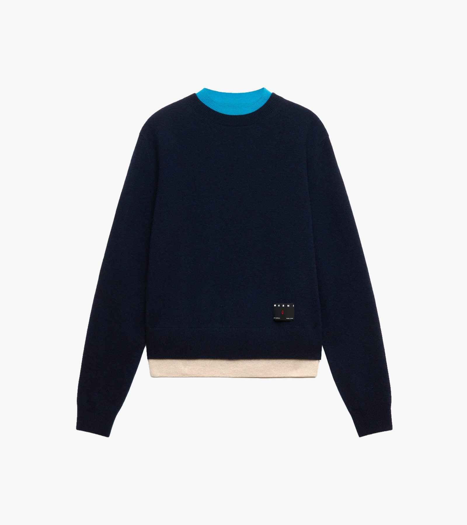 Deep Blue Cashmere Jumper