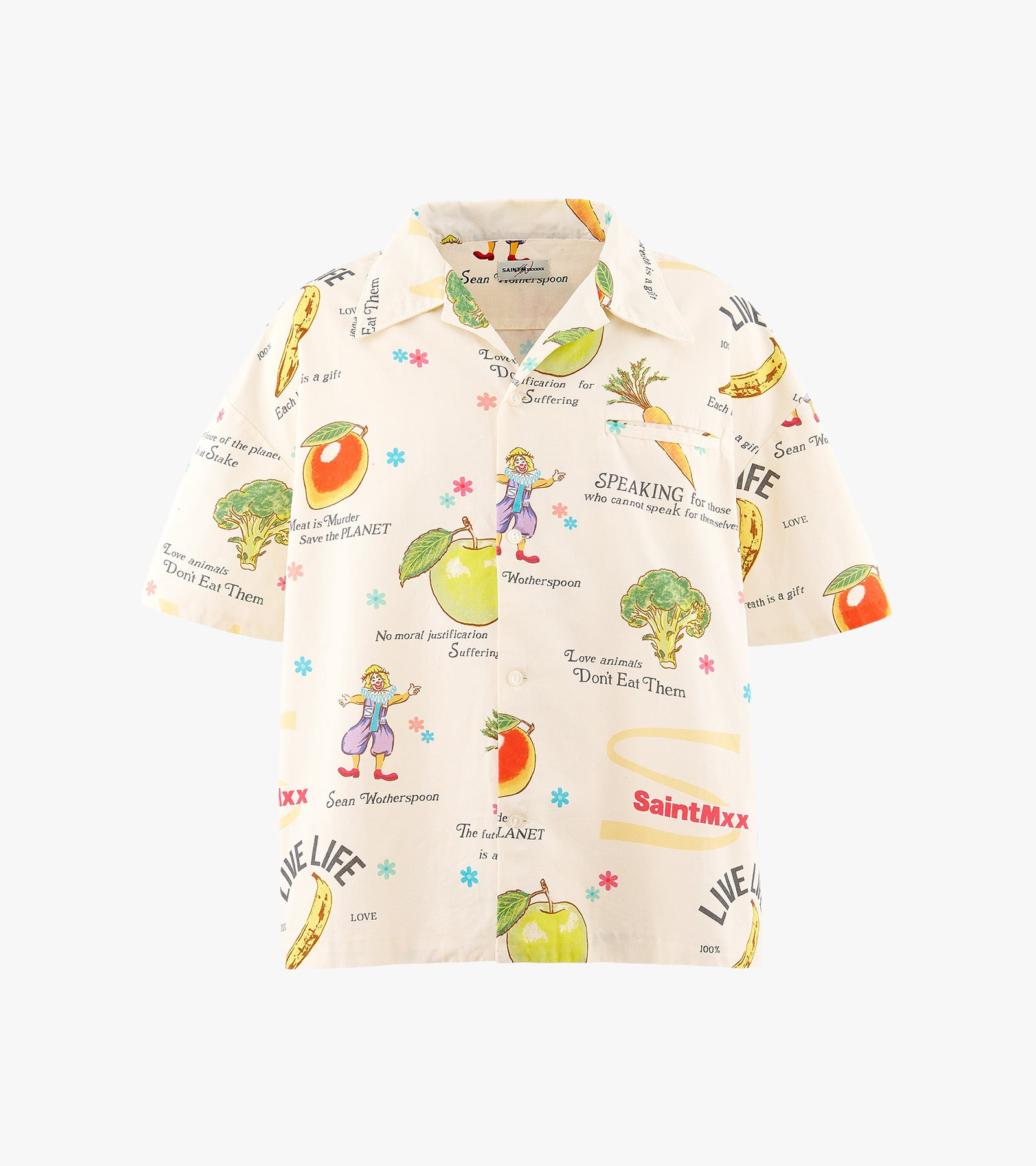 Open Collar Shirt