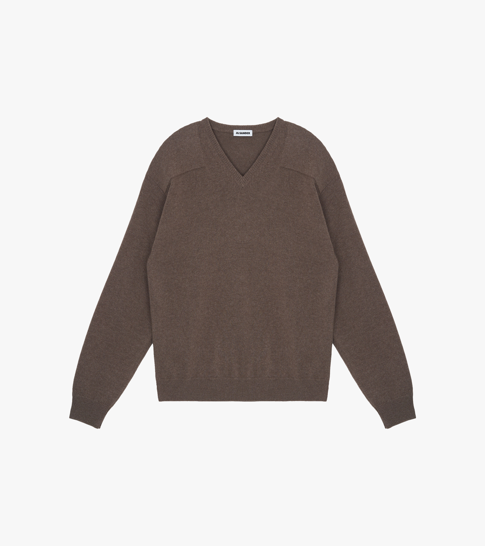 Long-sleeve V-neck Jumper