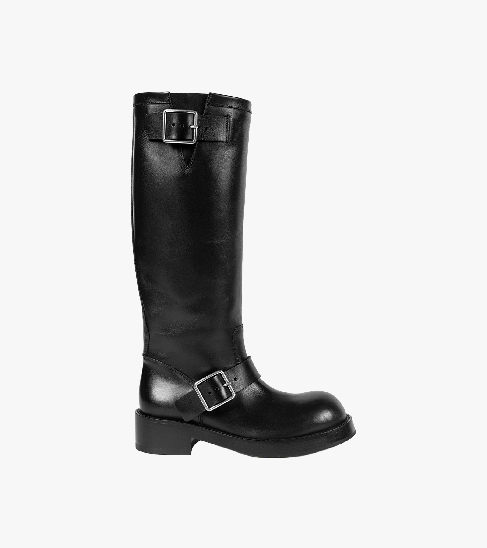 Arwa Engineer High Boots With Buckles