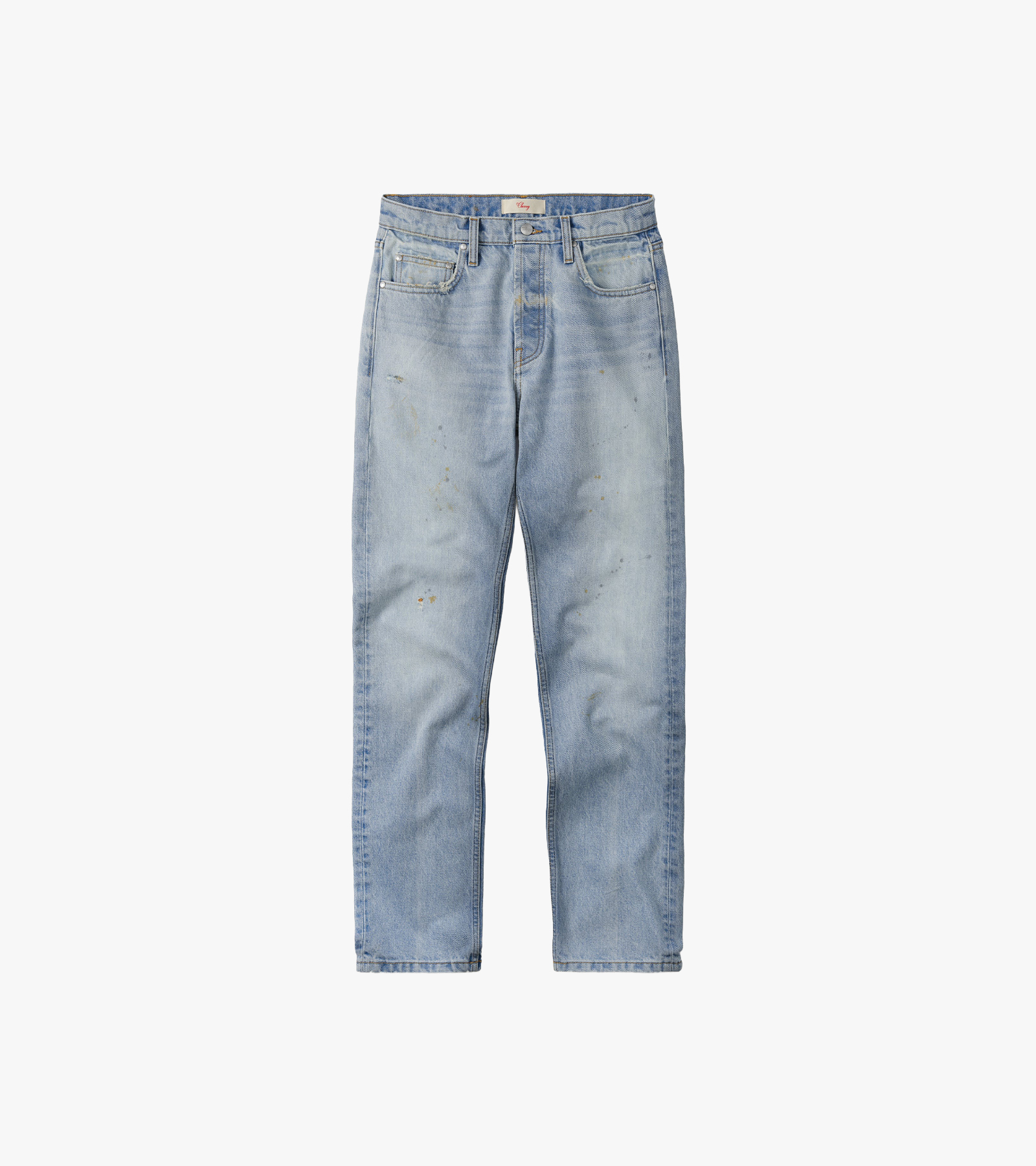 Straight 5 Pocket Jeans