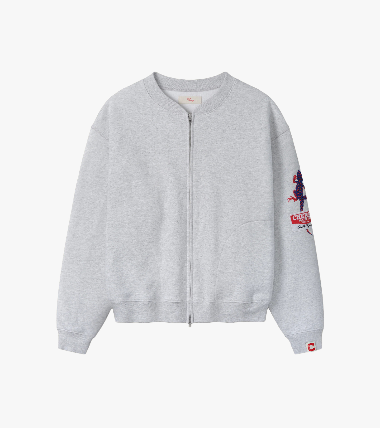 Gecko Zip Up Crew