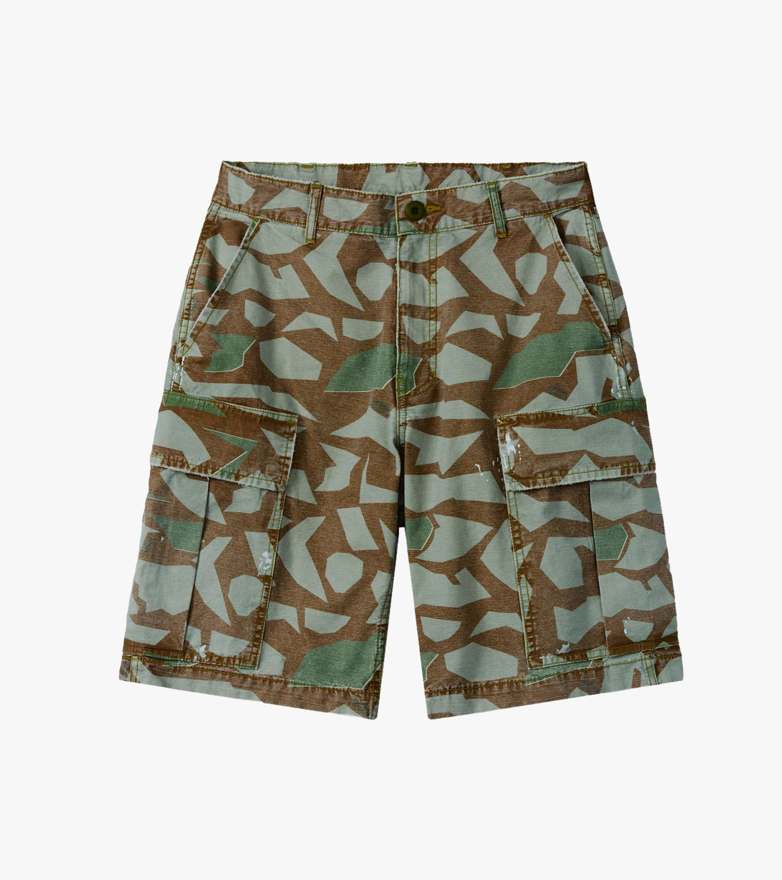 Wide Leg Cargo Shorts