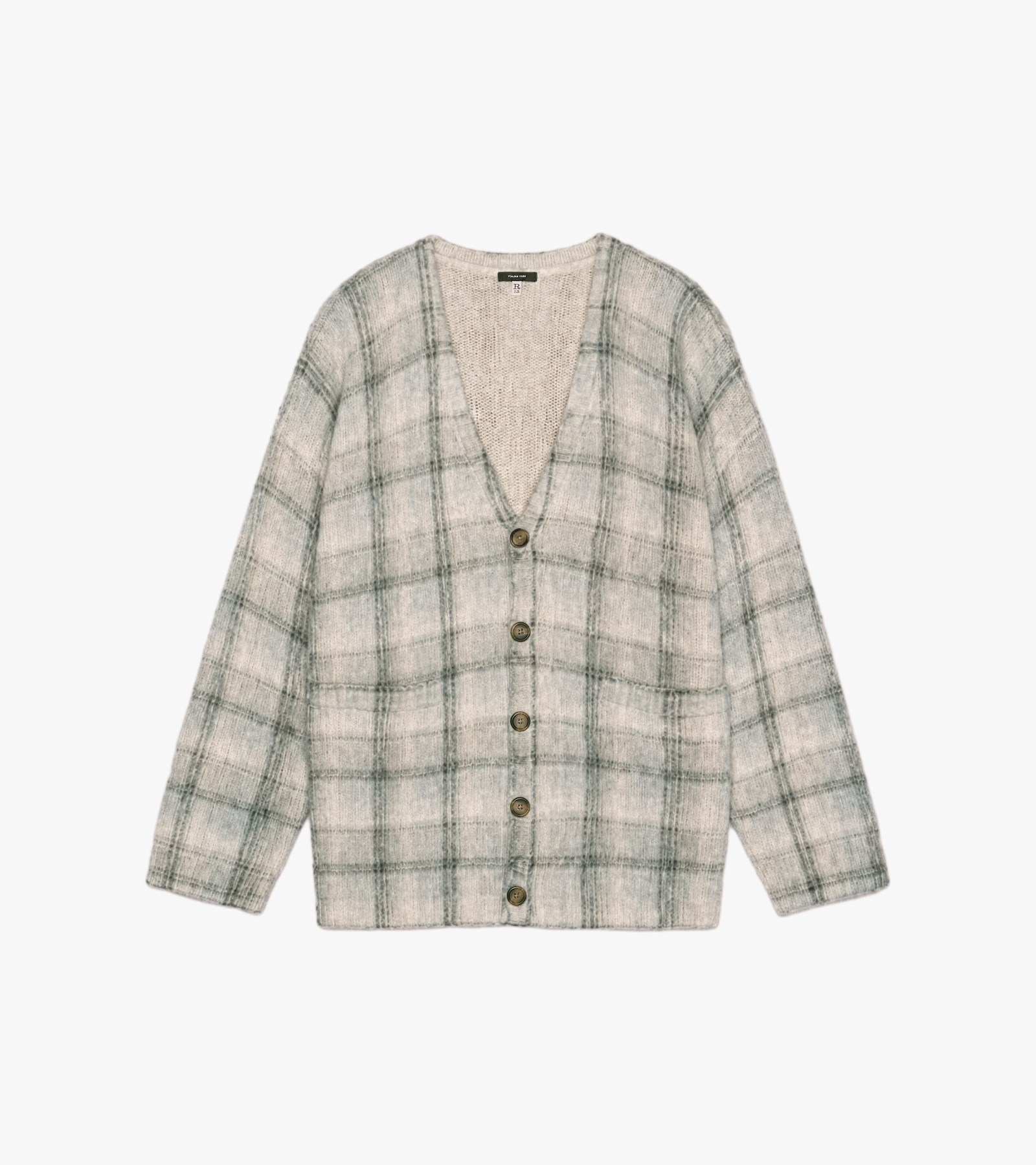 Printed Oversized Cardigan