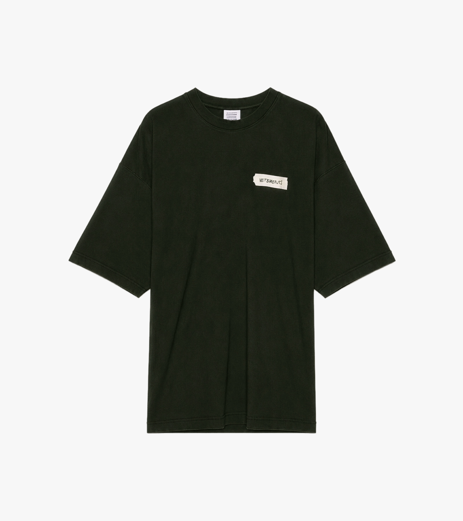 Scribbled Logo Oversized T-Shirt