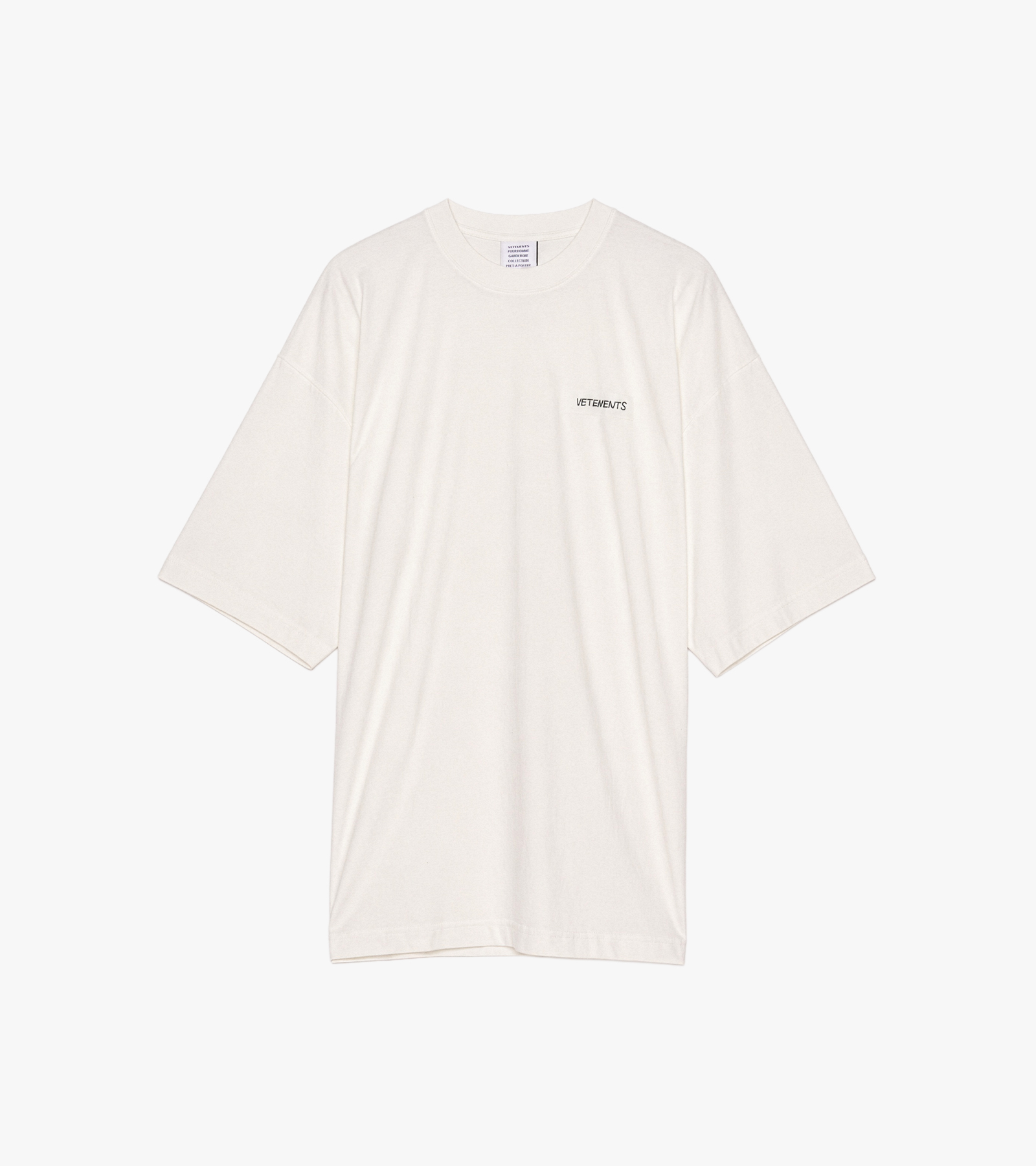 Scribbled Logo Oversized T-Shirt