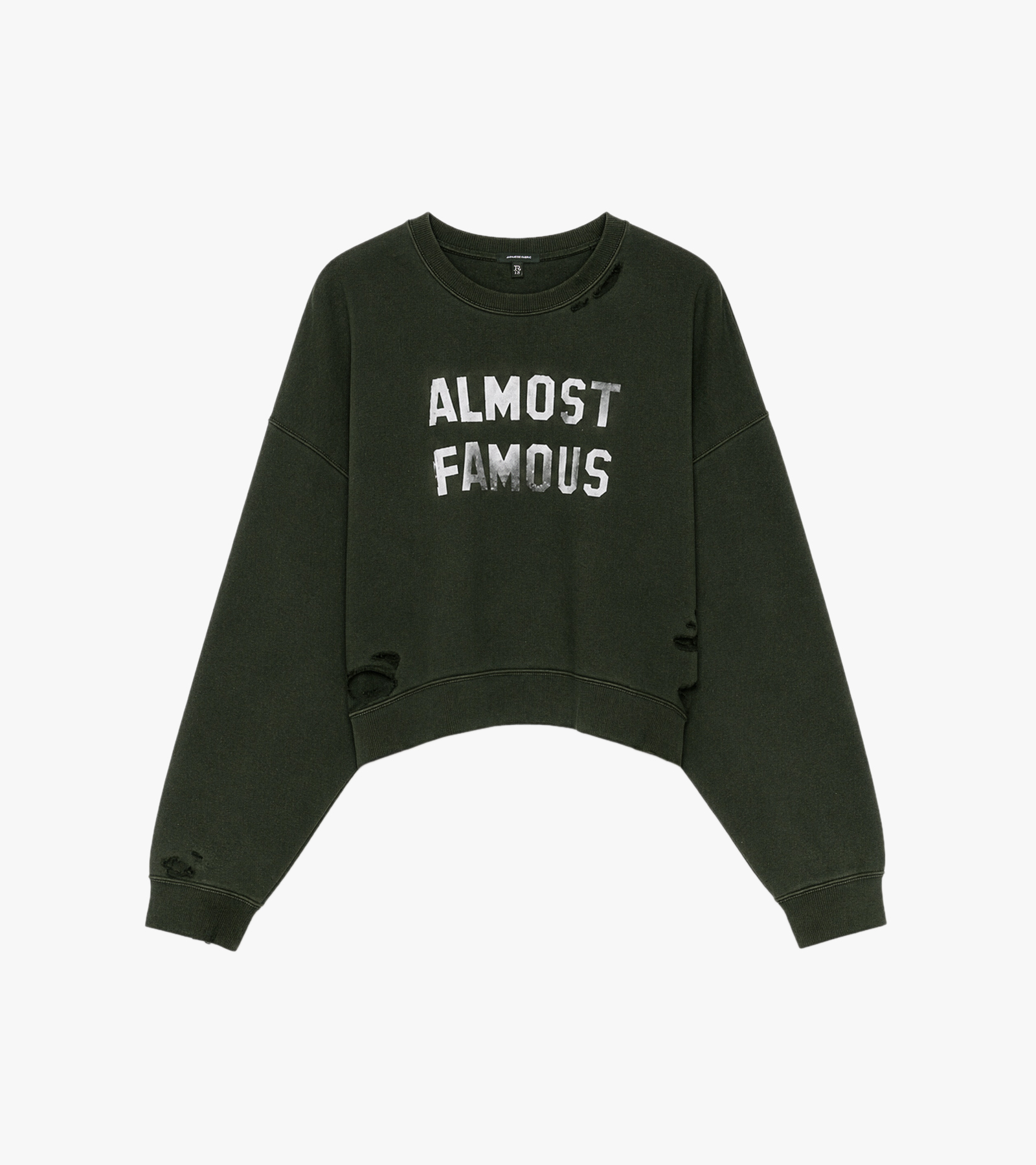 Almost Famous Cropped Crewneck