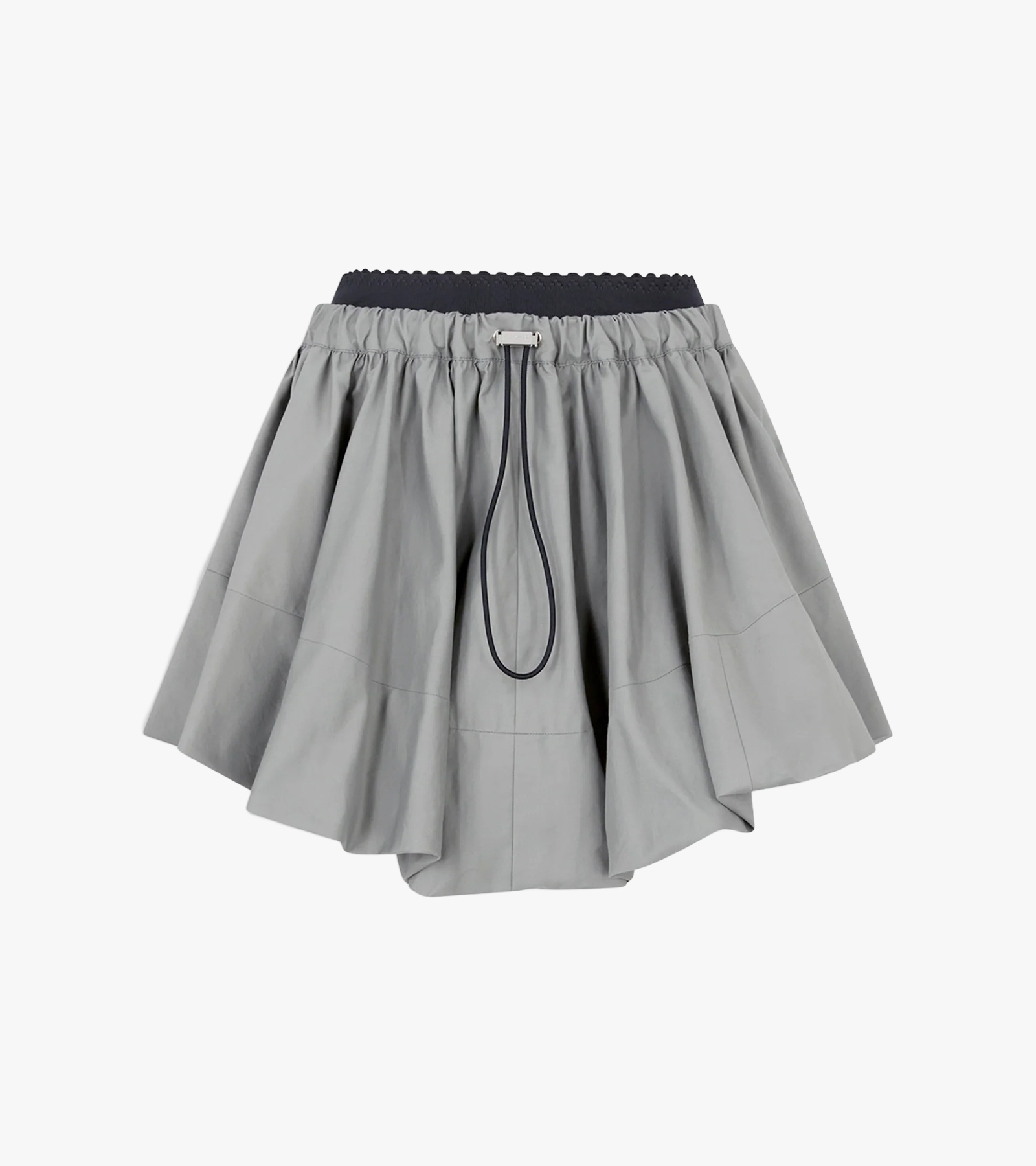 Taupe Grey Mini Skirt