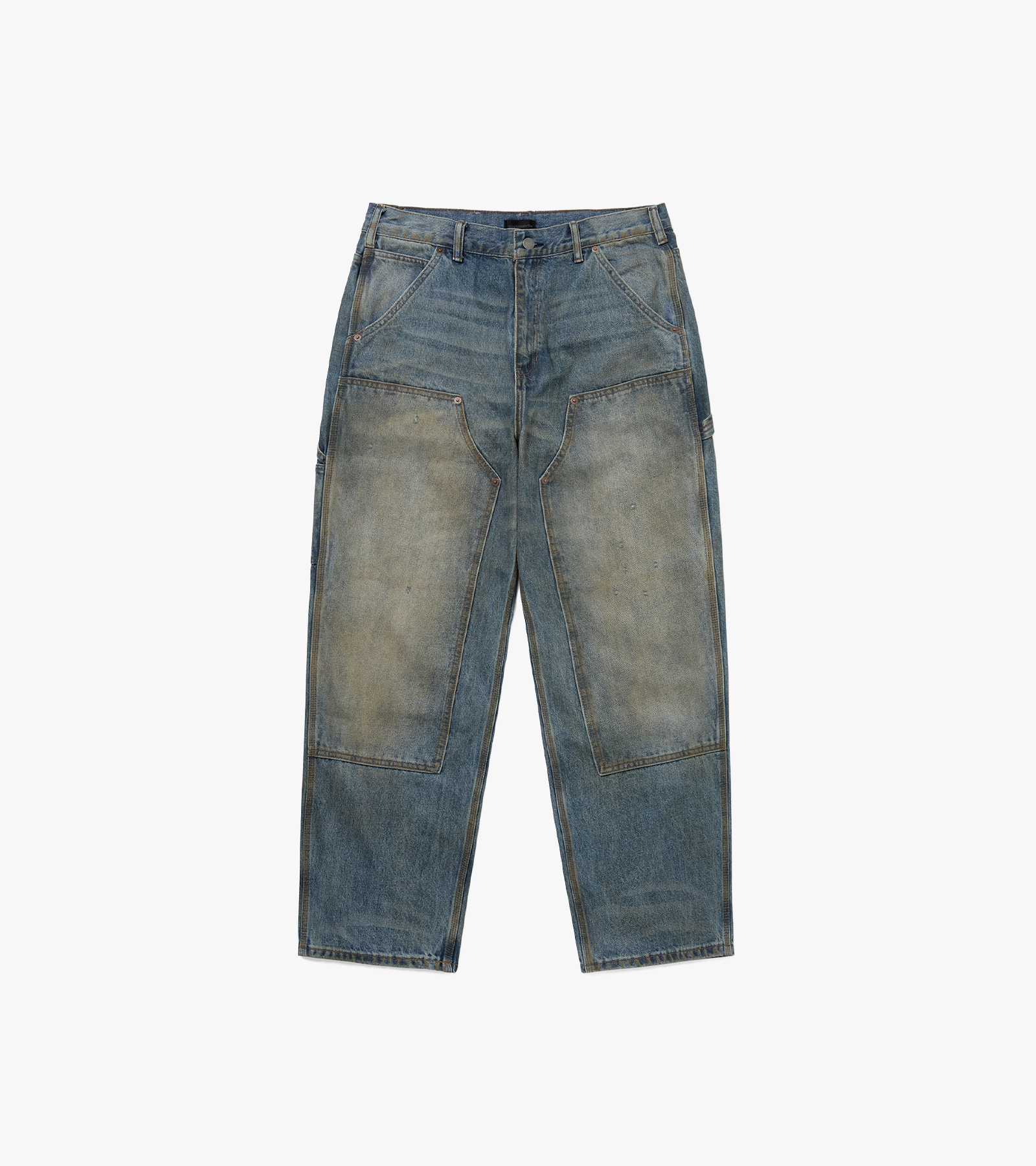 Denim Double Knee Pant