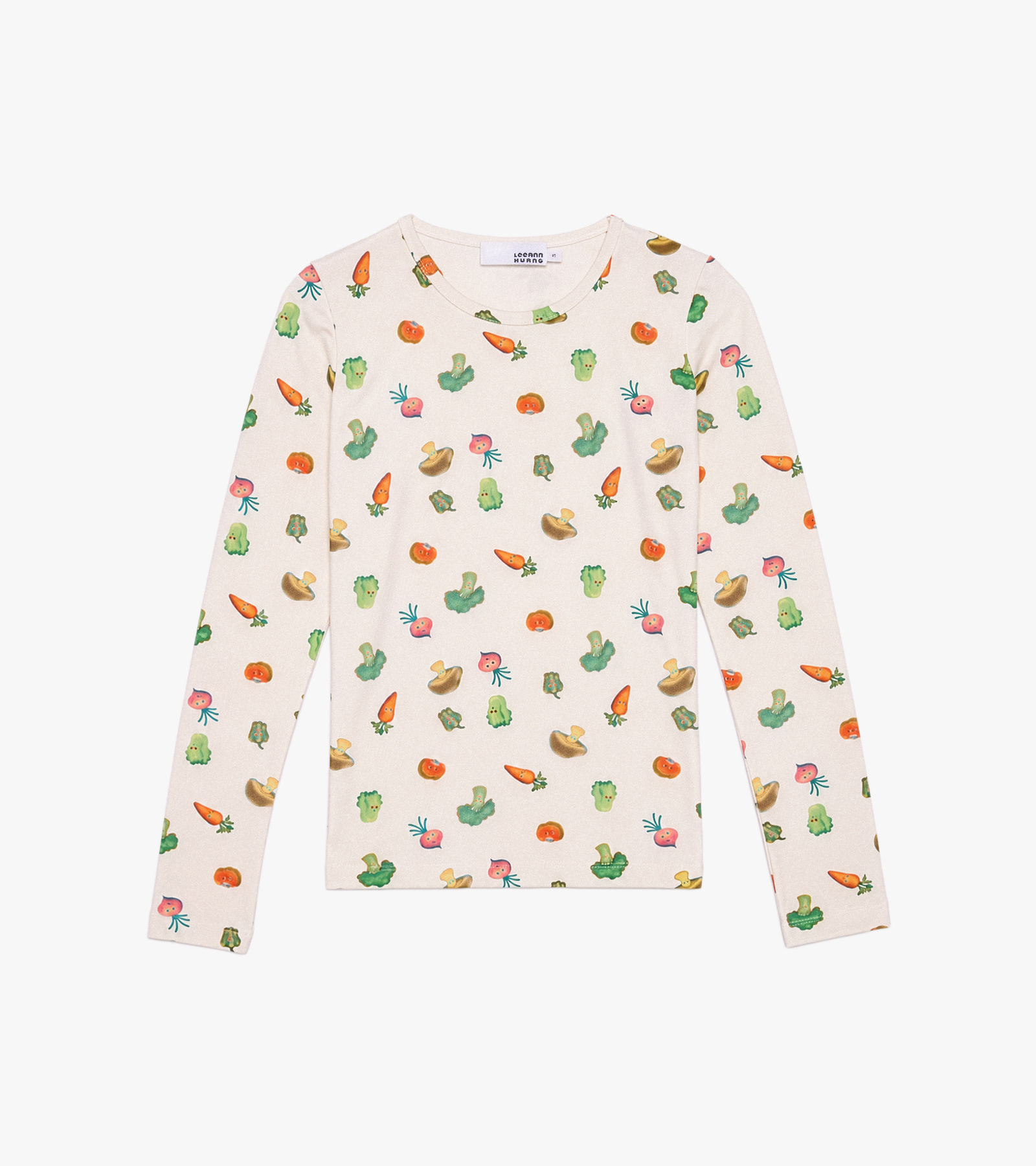 Veggie Printed Long Sleeve