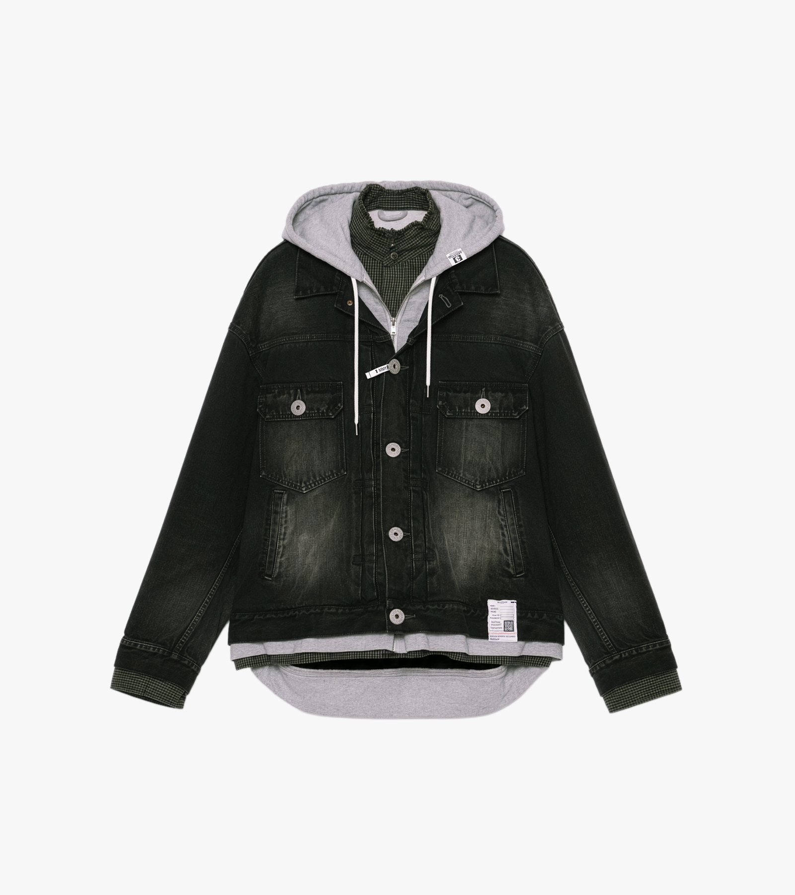Triple Layered Denim Jacket