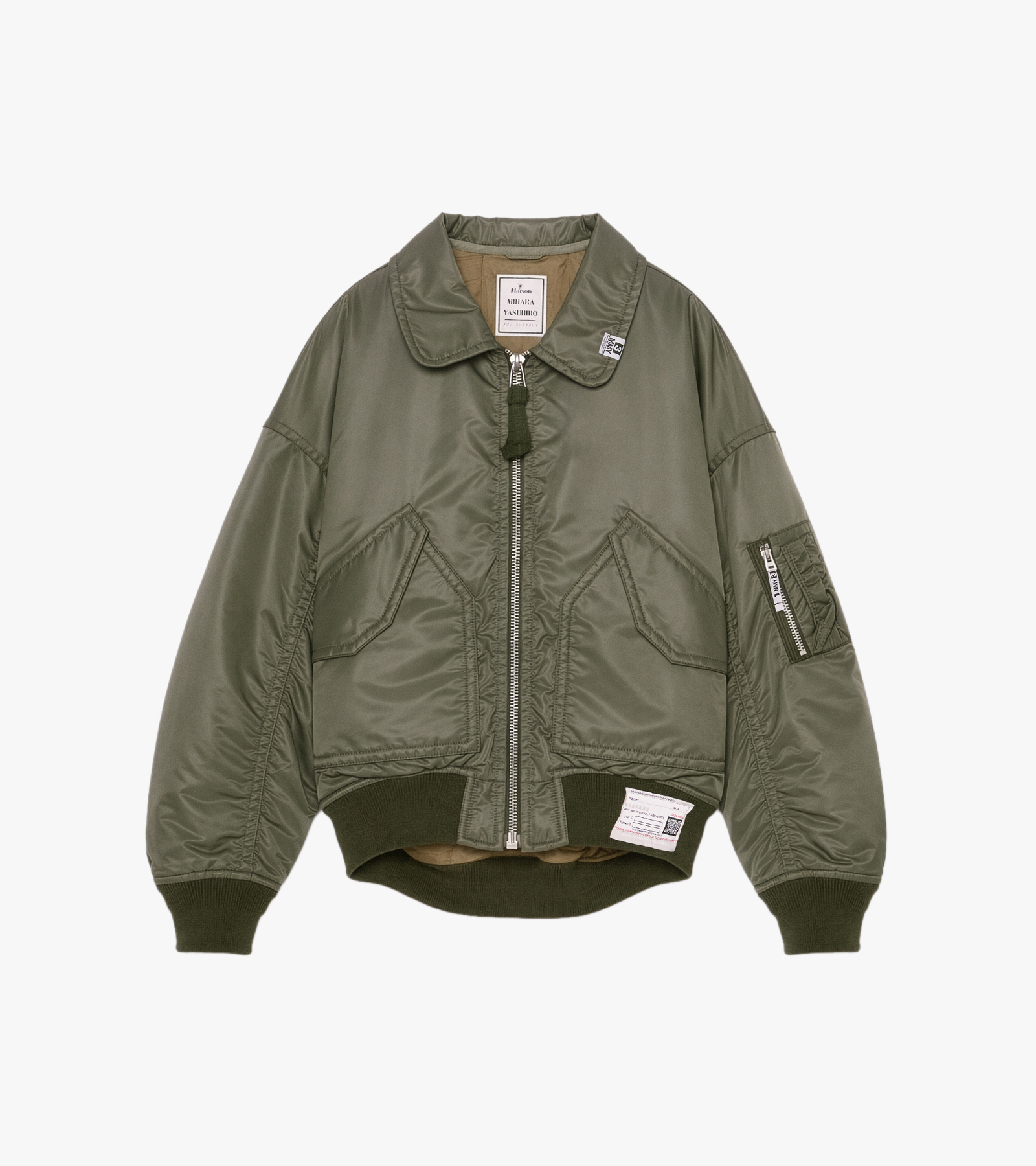 Layered Bomber Jacket