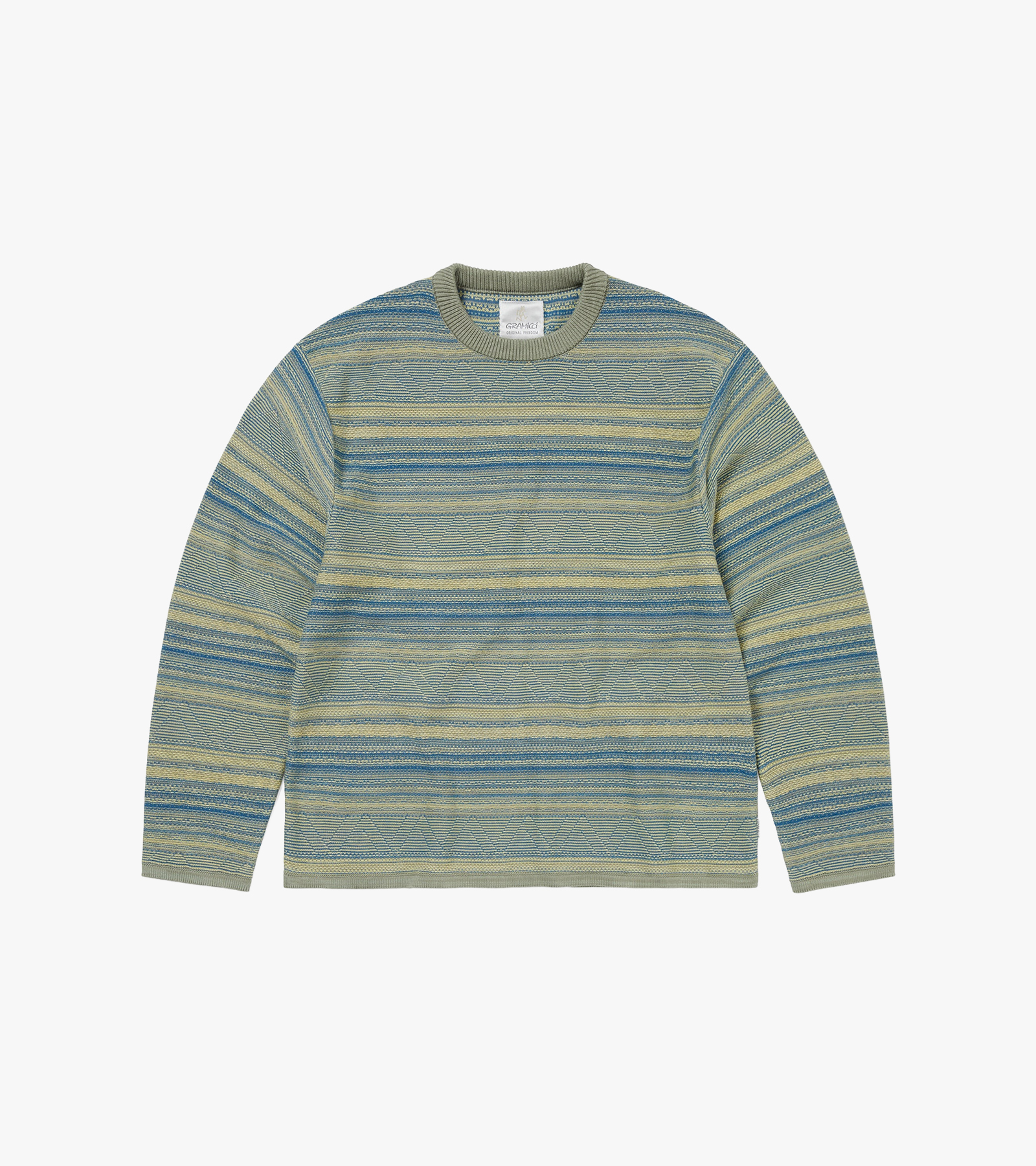 Pattern Knit Crew