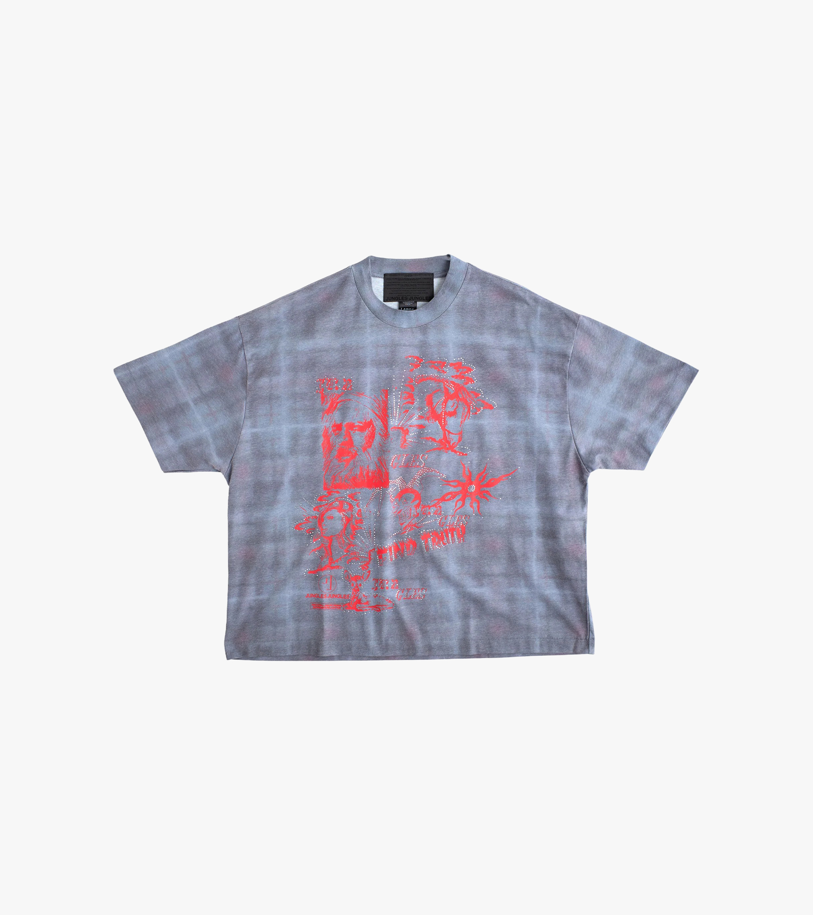 Find Truth Plaid Tee