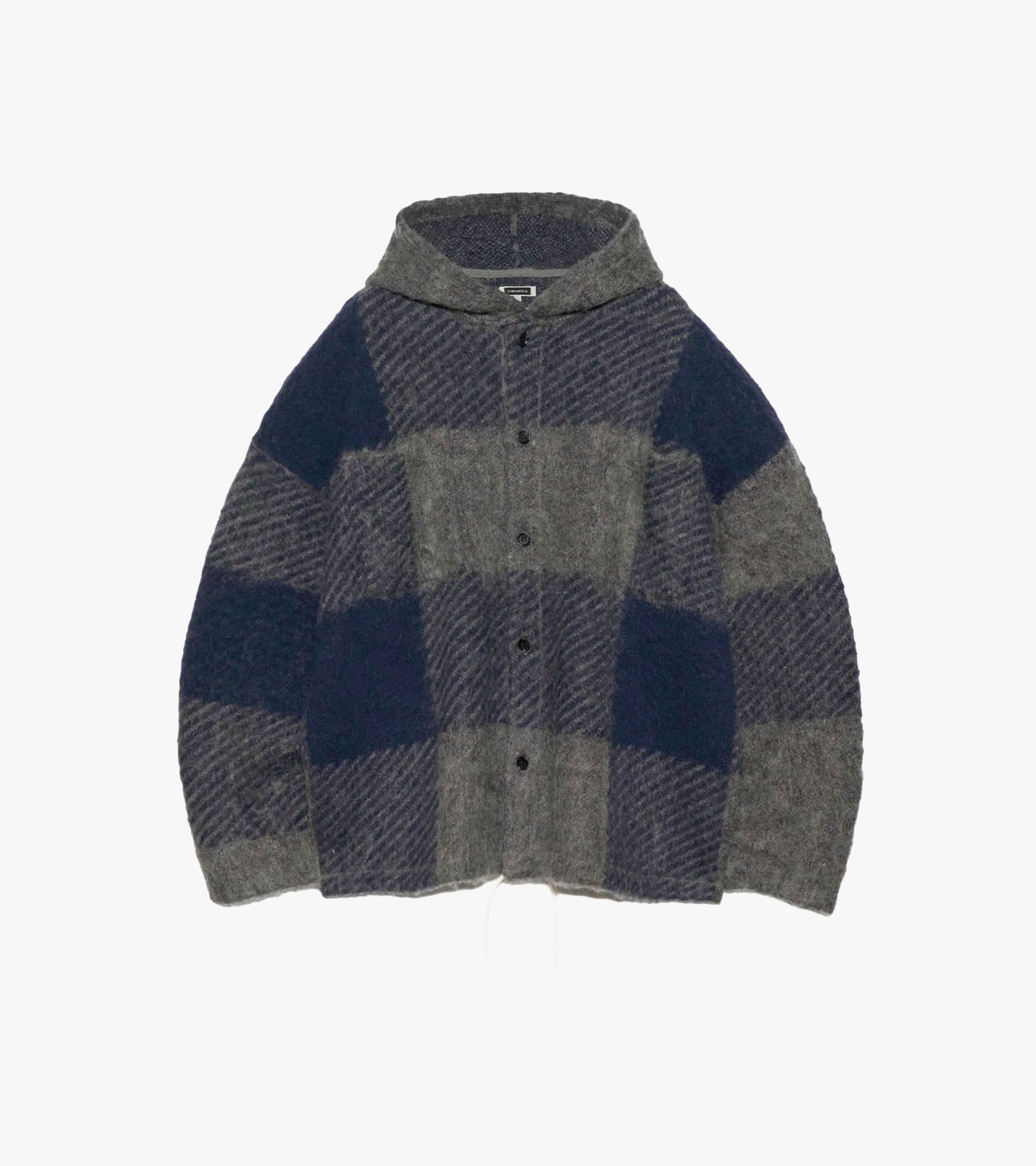 OOAL Mohair Hooded Jacket
