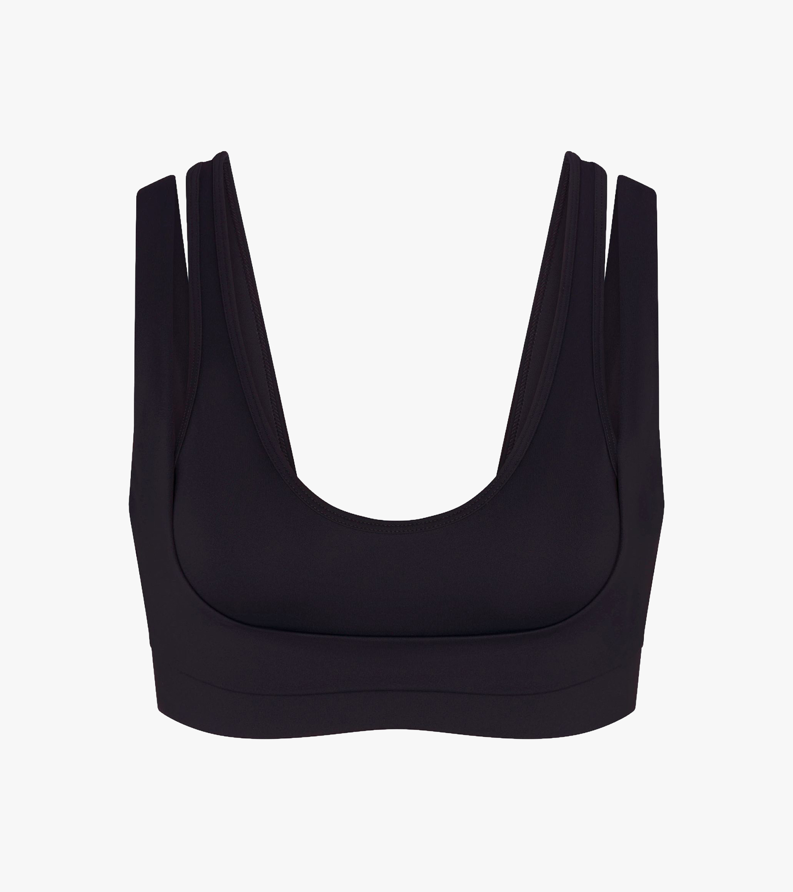 Women's Double-Strap Scoop Bra