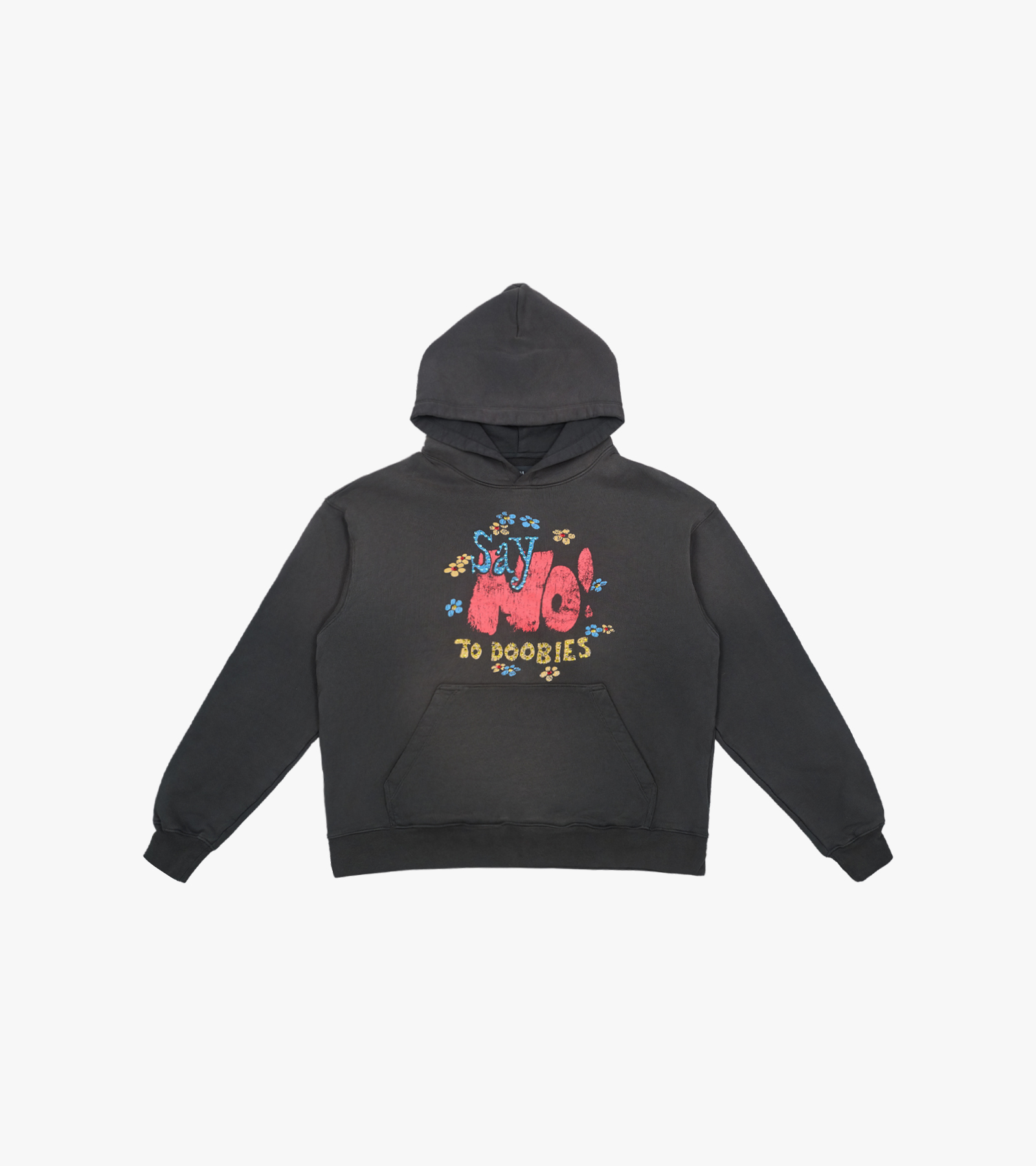 Say No Crystal Hoodie