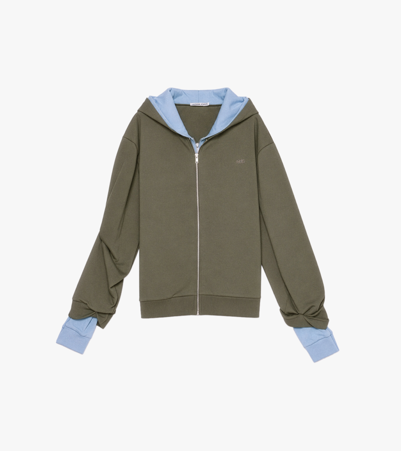 Distressed Double Hoodie