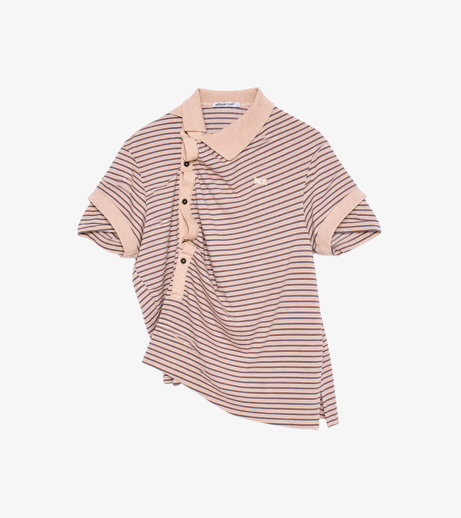 Striped Double Polo
