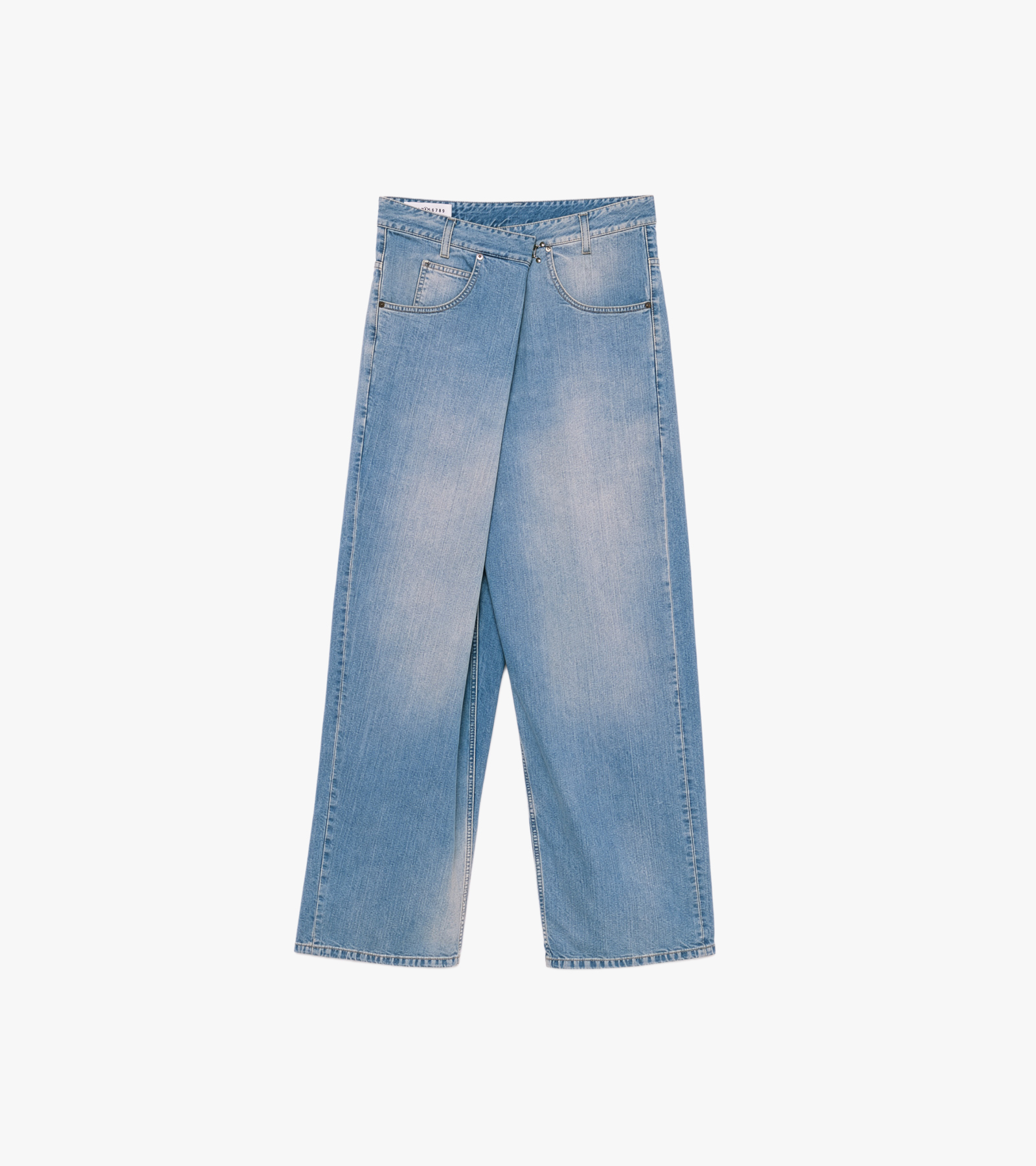 Wrap Denim Jeans