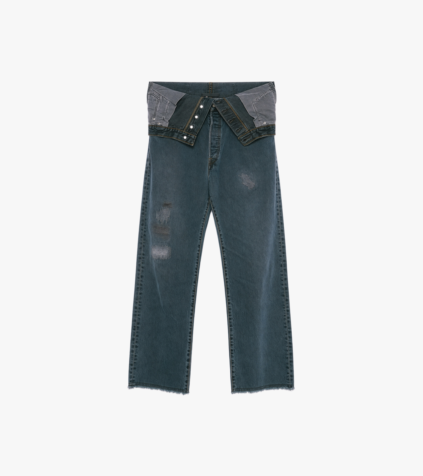 W Waist Denim PT GR