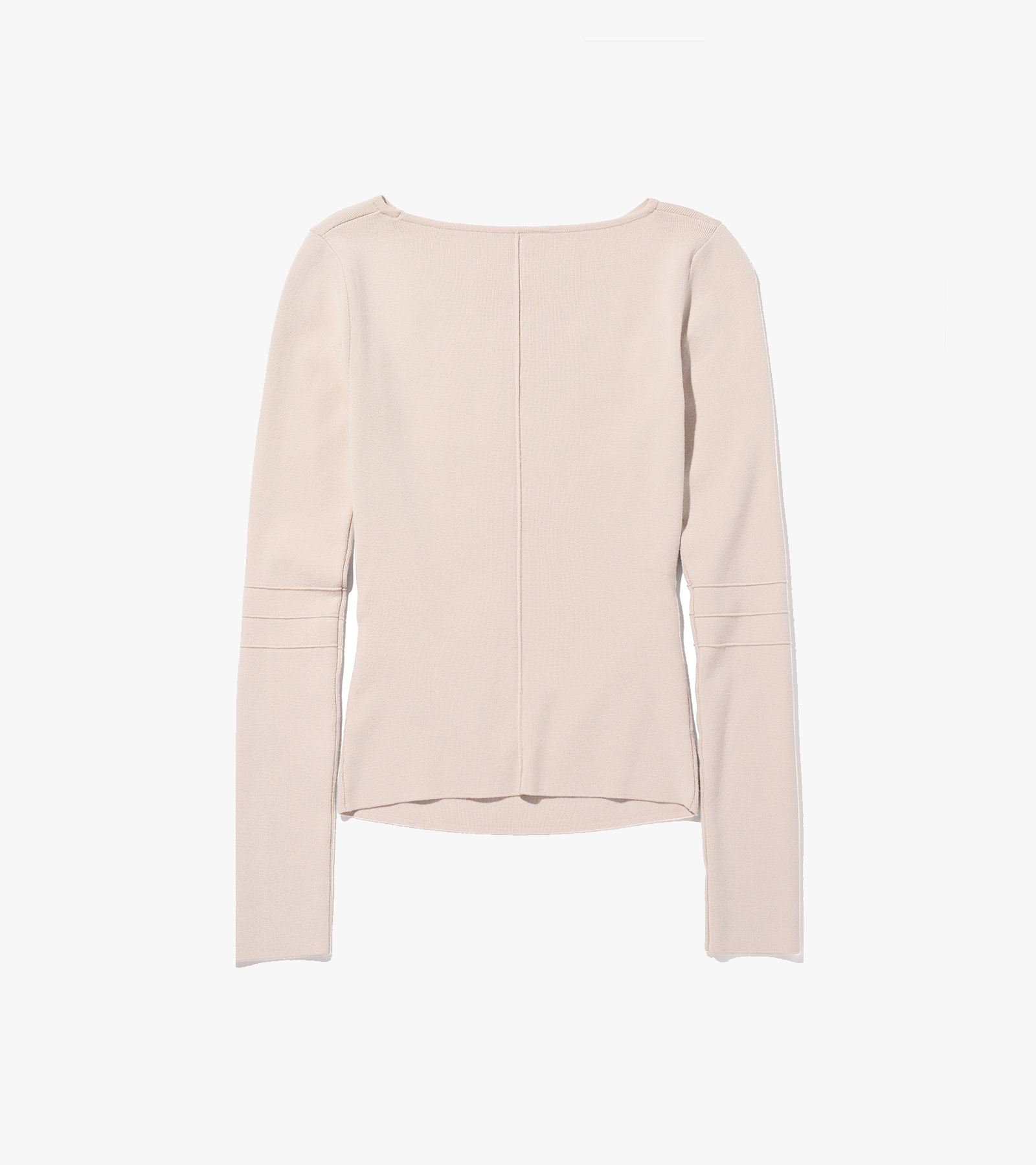 Slashed Knit Top