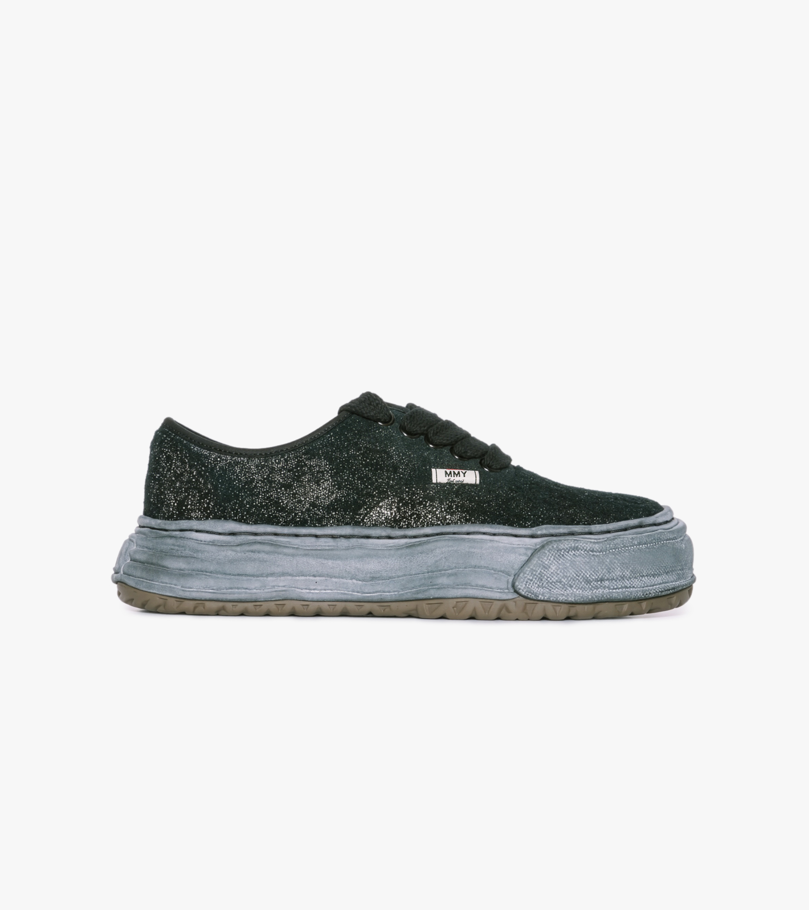 Baker26 Glittery Suede Low-Top Sneakers