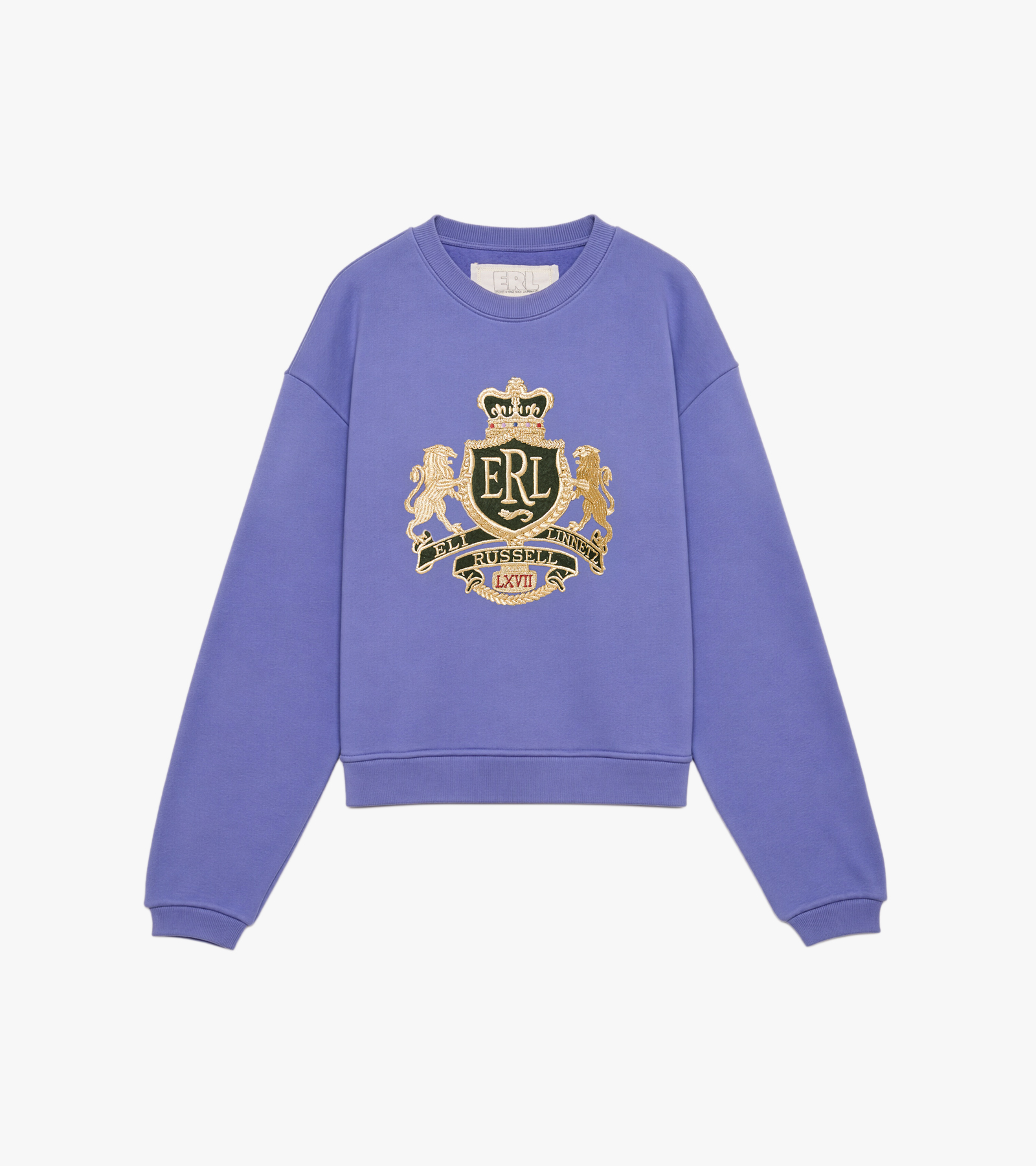 Unisex Crest Crewneck Knit