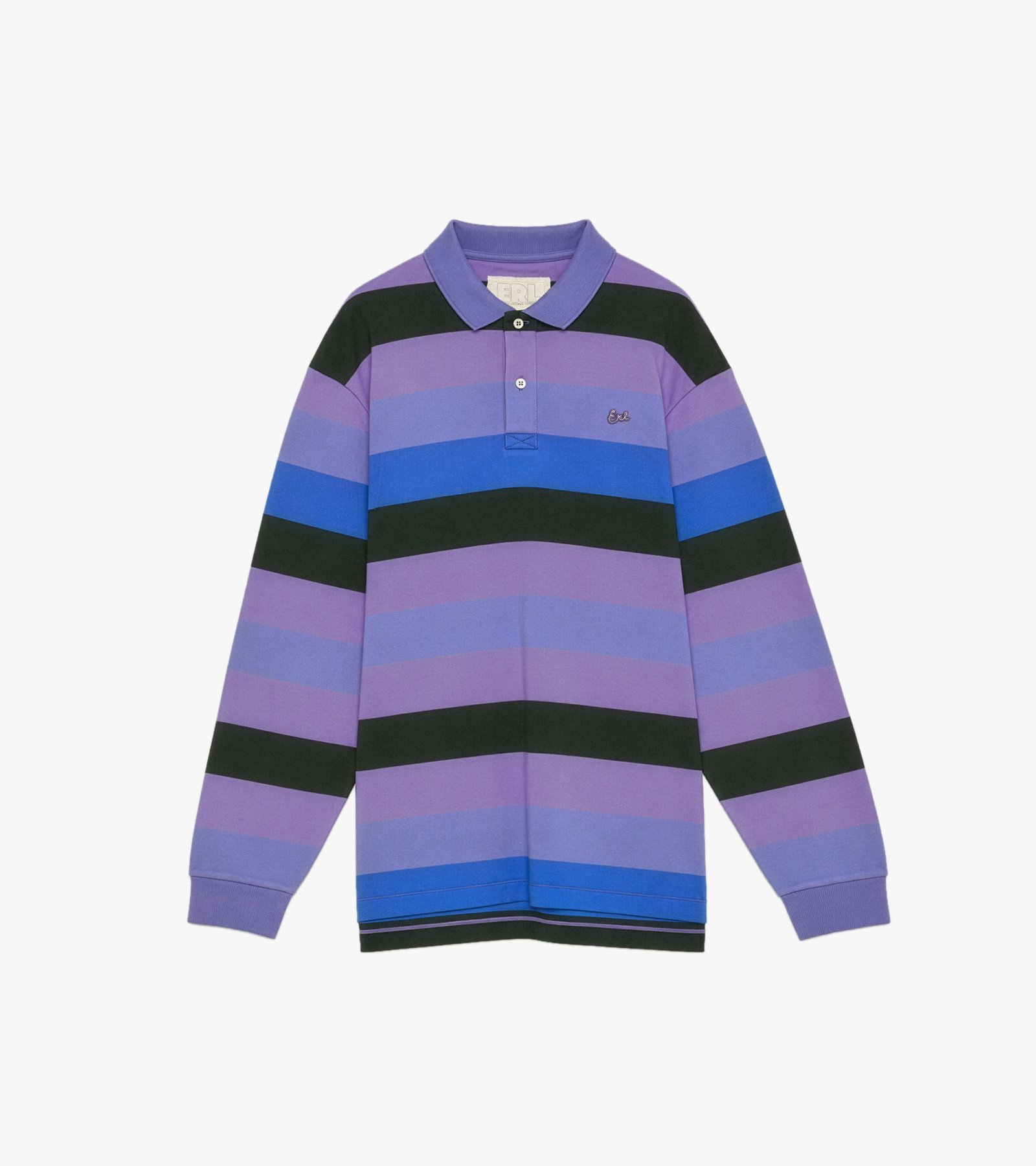 Unisex Striped Rugby Longsleeve Knit