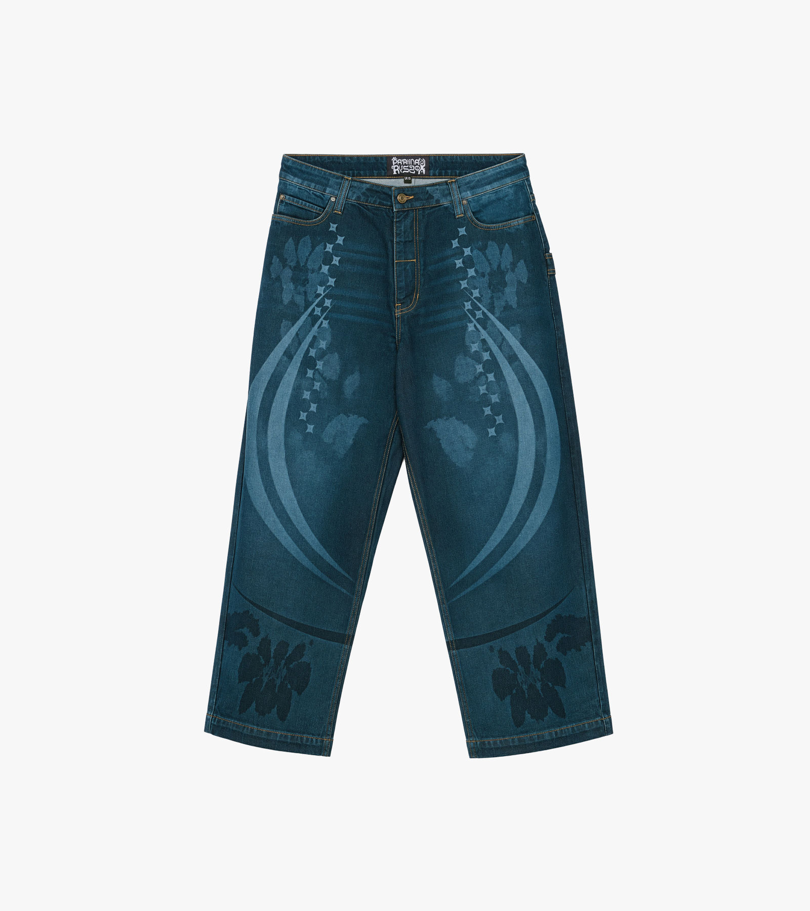 Navy Blue Baggy Trousers