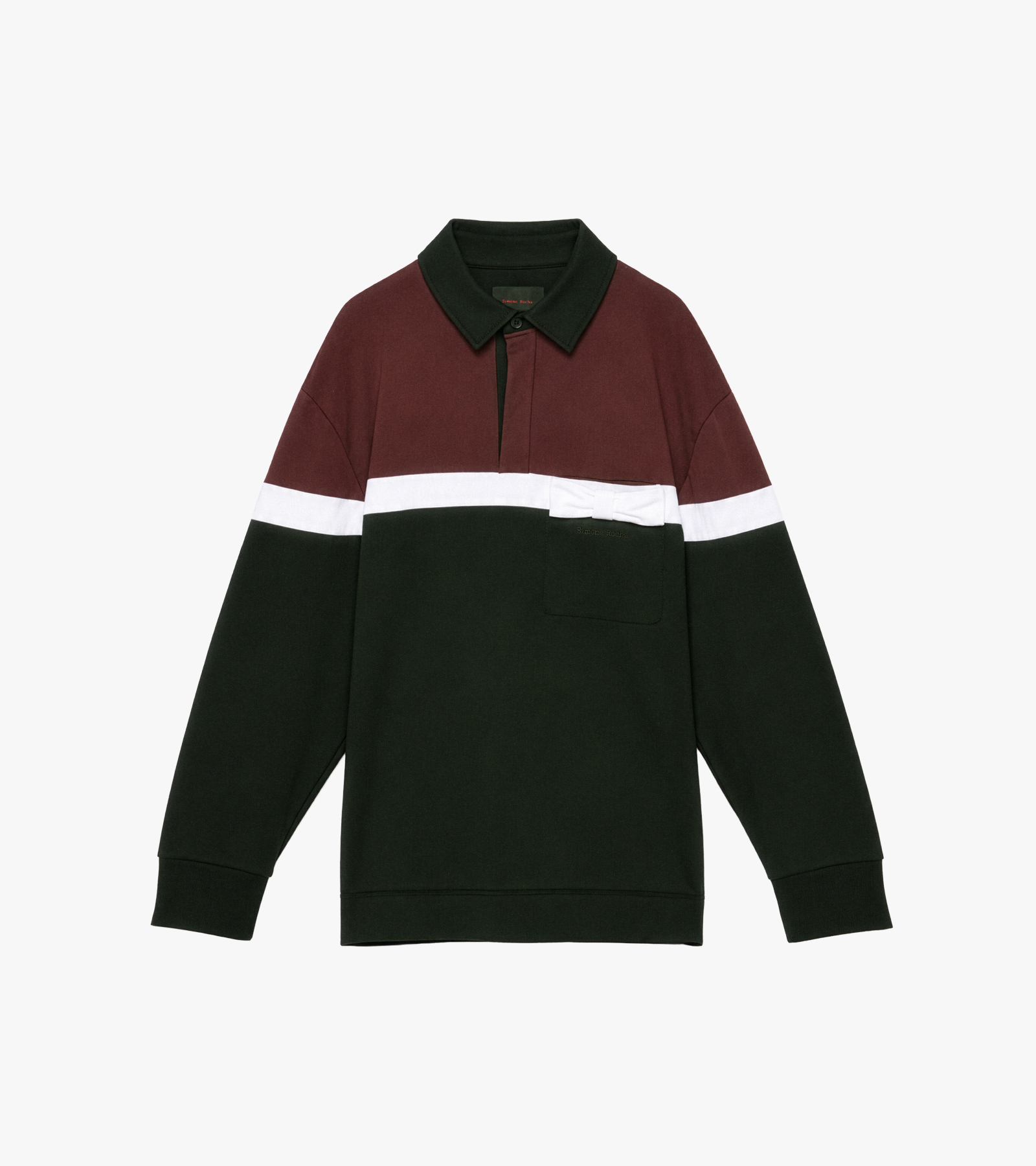 Bow Stripe Rugby Shirt