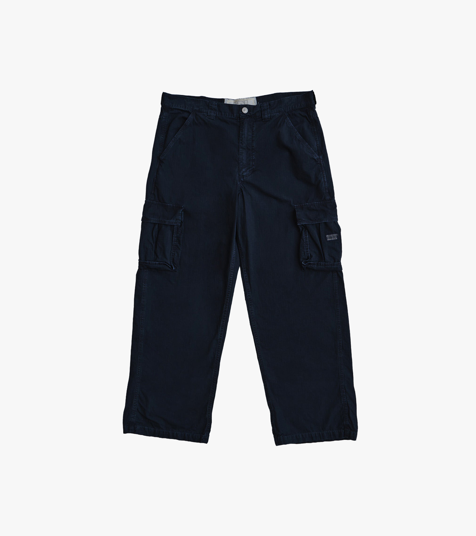Black Ripstop Cargo Pants