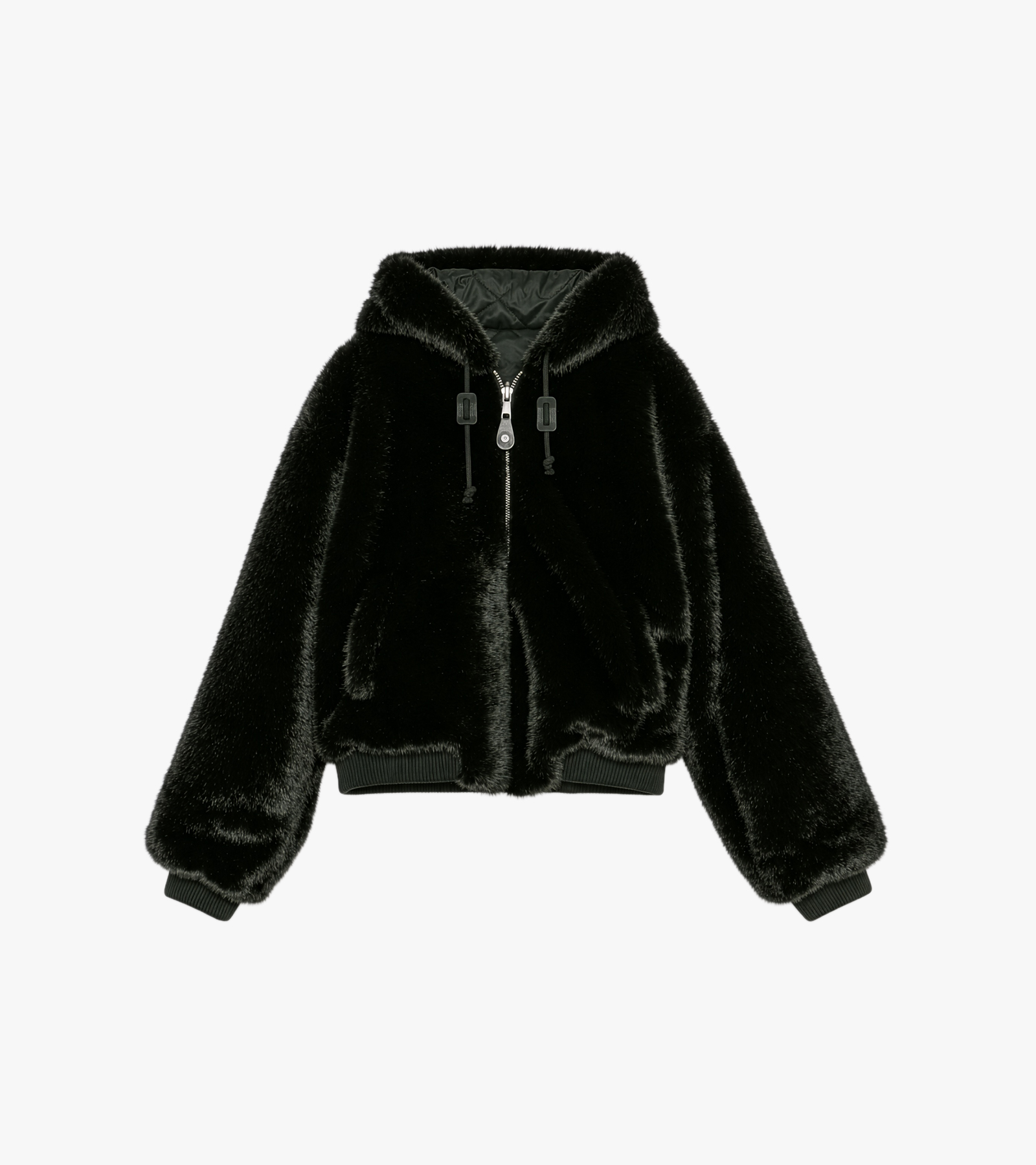 Unisex Faux Fur Reversible Jacket