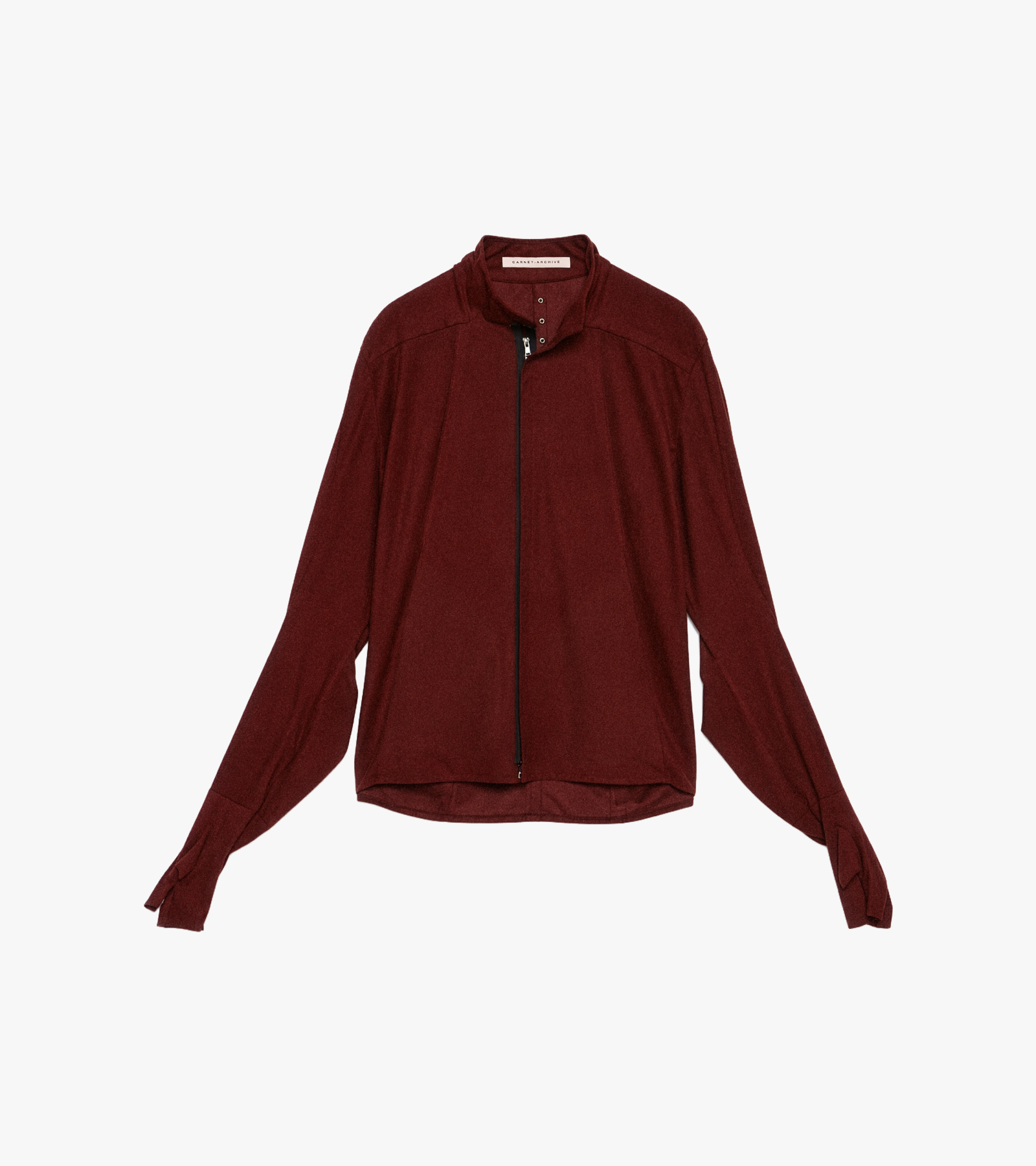 Suede Mould[A] Glove Sleeve Zip-up Jacket