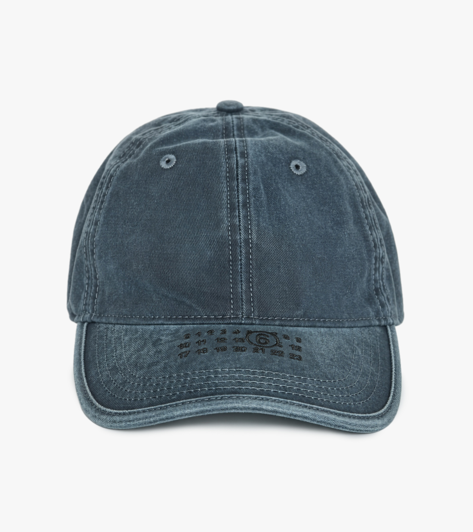 Washed Cotton Label Ball Cap