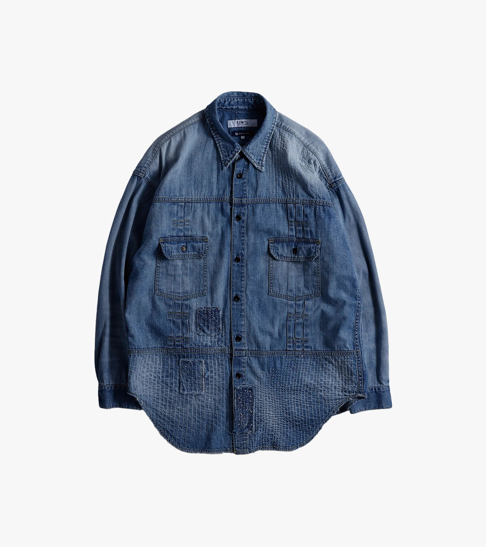 Denim Long Shirt 5YR Wash