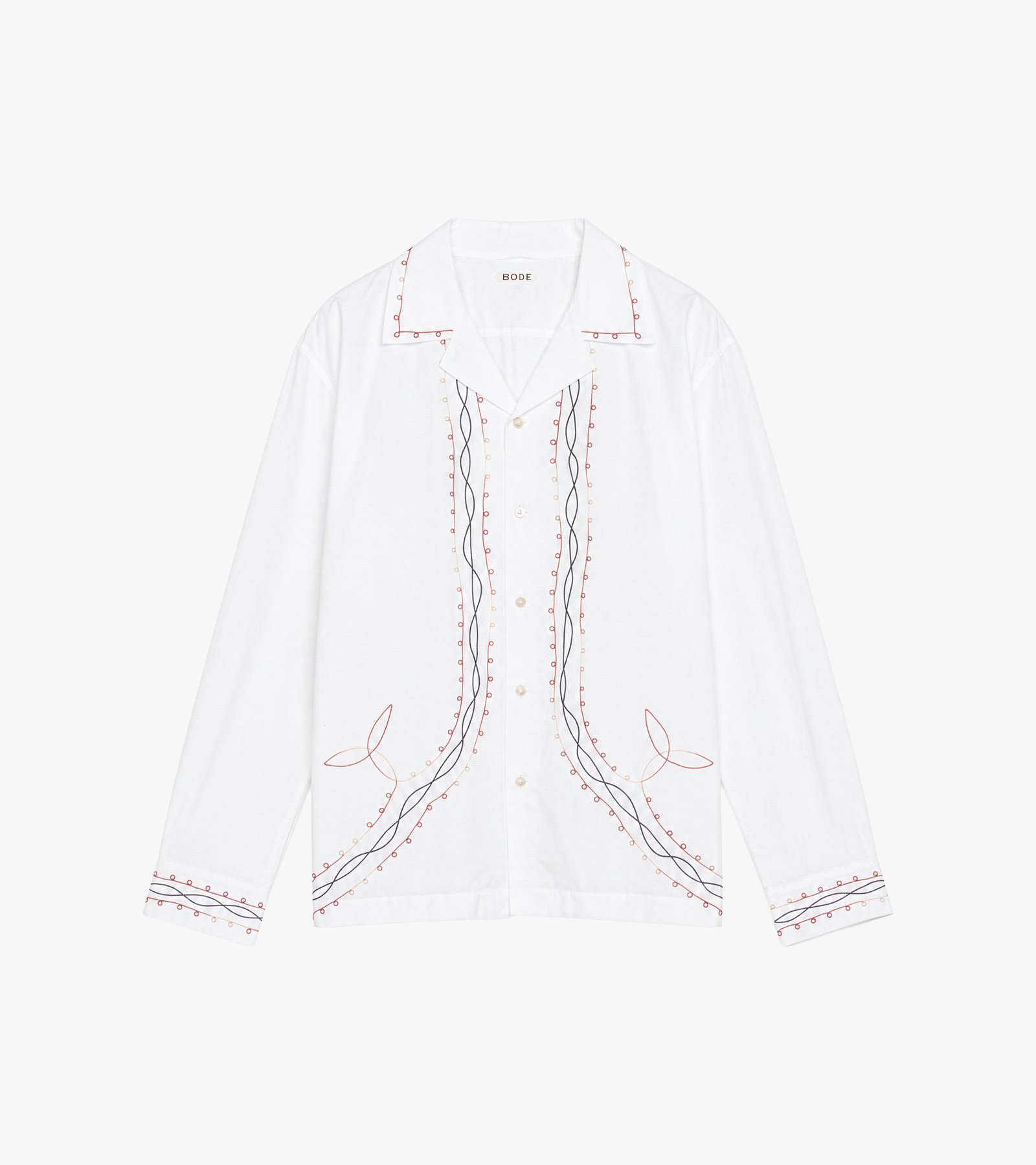 Looped Chainstitch Long Sleeve Shirt
