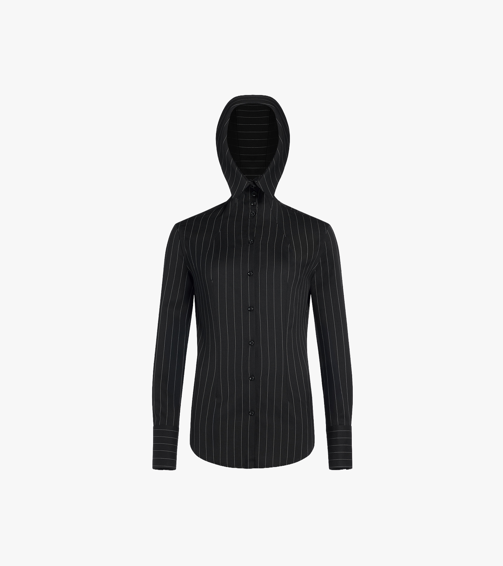 The Hooded Striped Shirt