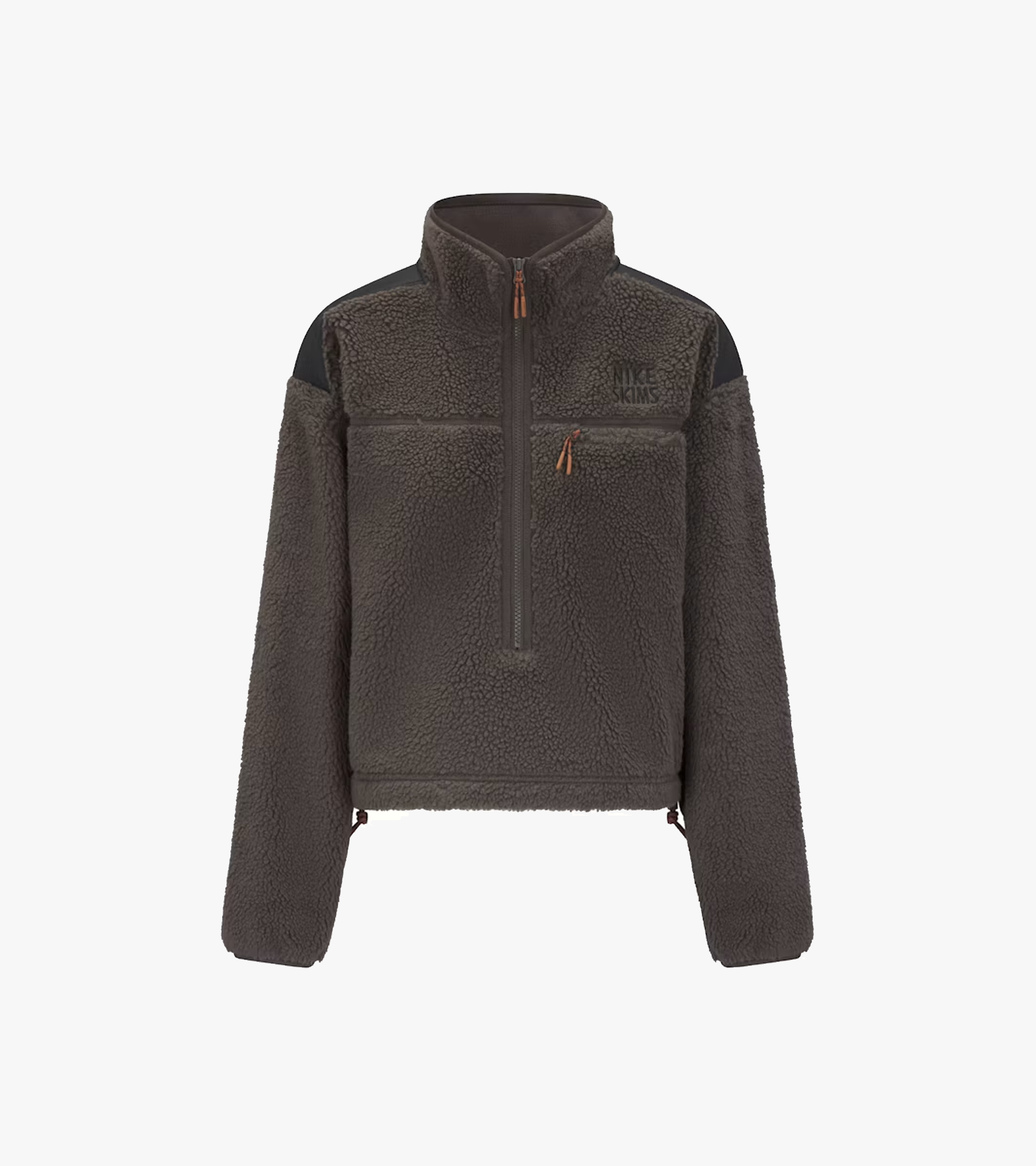 NikeSKIMS Sherpa Women's Oversized 3/4-Zip Jacket