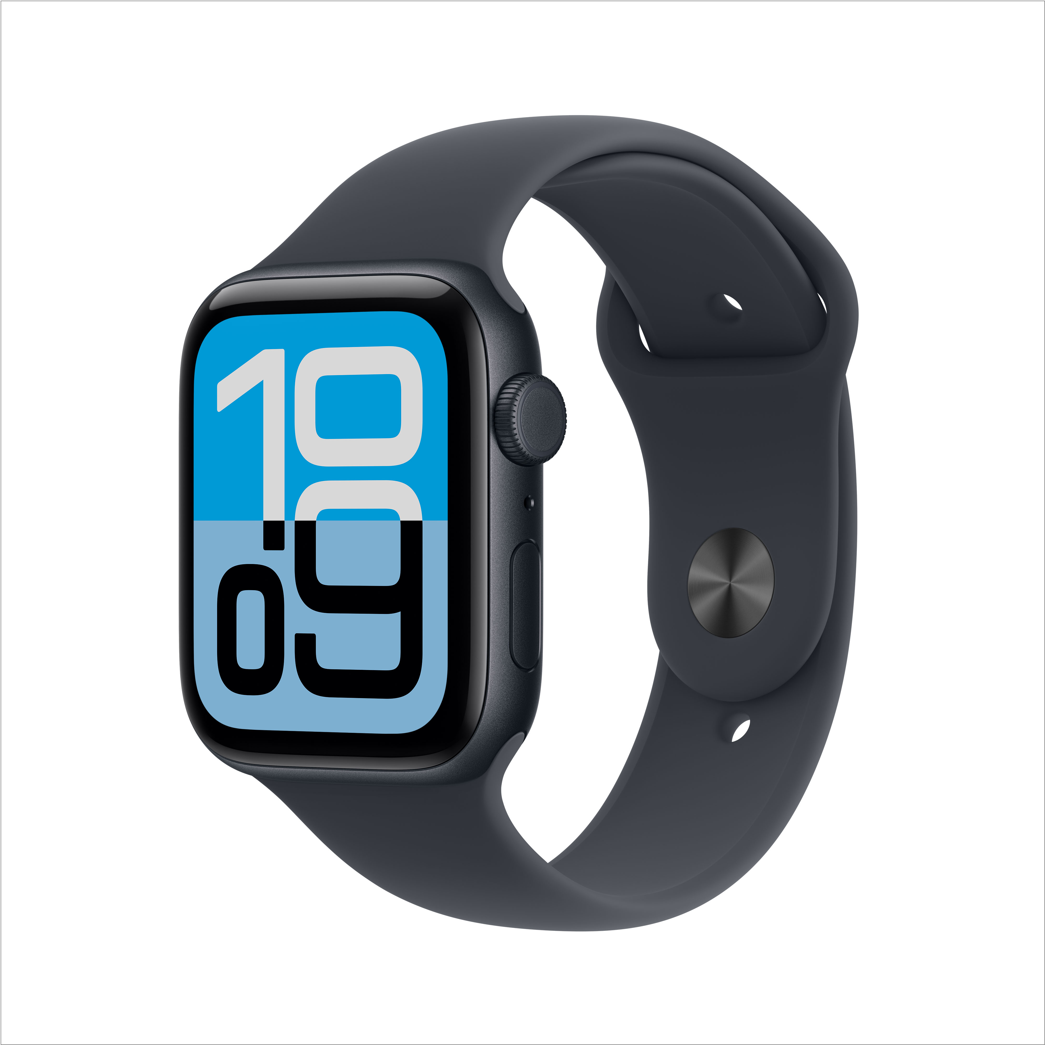 [Apple] Watch SE 3&nbsp;GPS + 셀룰러 44mm&nbsp;미드나이트 알루미늄 케이스 / 미드나이트 스포츠 밴드 - S/M [MEPH4KH/A]