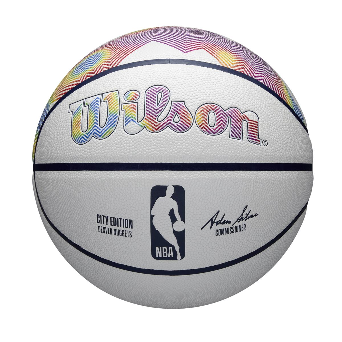 윌슨 NBA 팀 시티 컬렉터 농구공 덴버 너겟츠