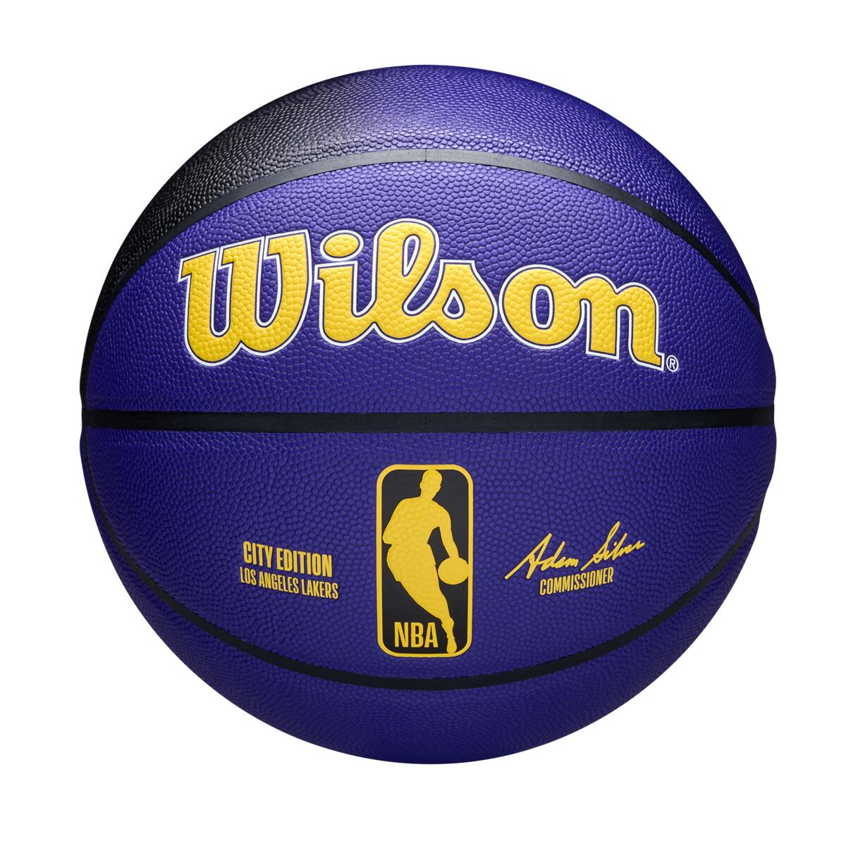 윌슨 NBA 팀 시티 컬렉터 농구공 로스엔젤레스 레이커스