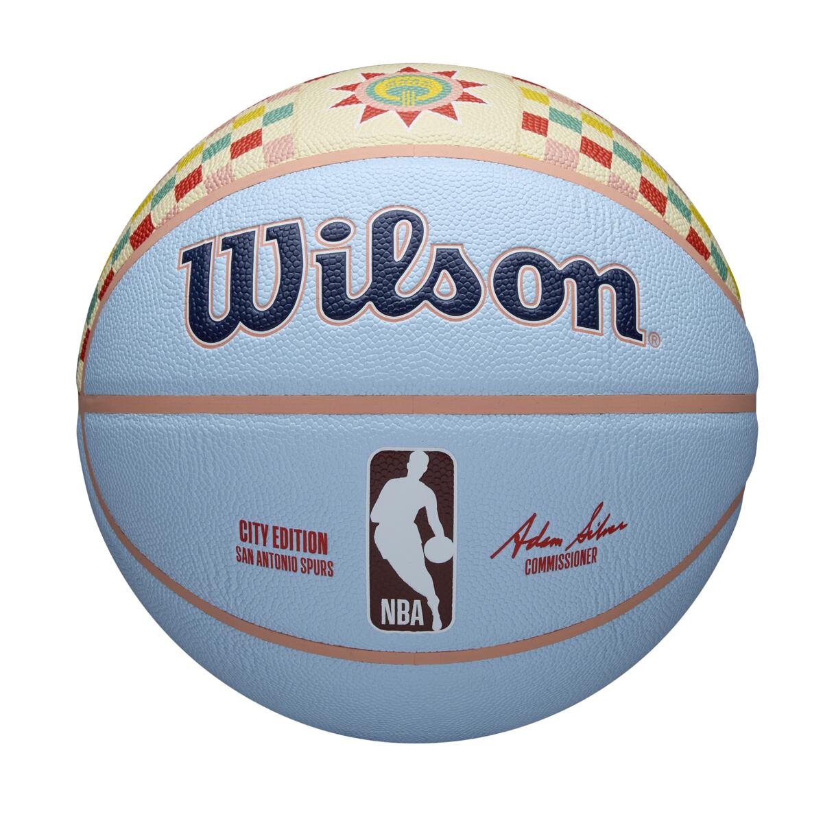 윌슨 NBA 팀 시티 컬렉터 농구공 샌안토니오 스퍼스