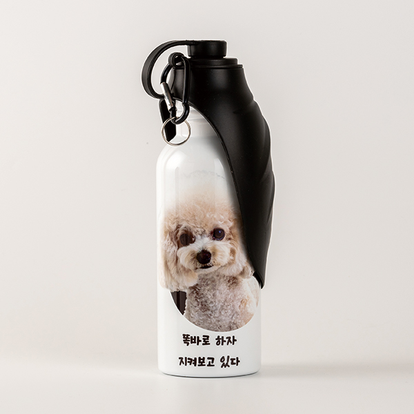 650ml 애견 텀블러 White