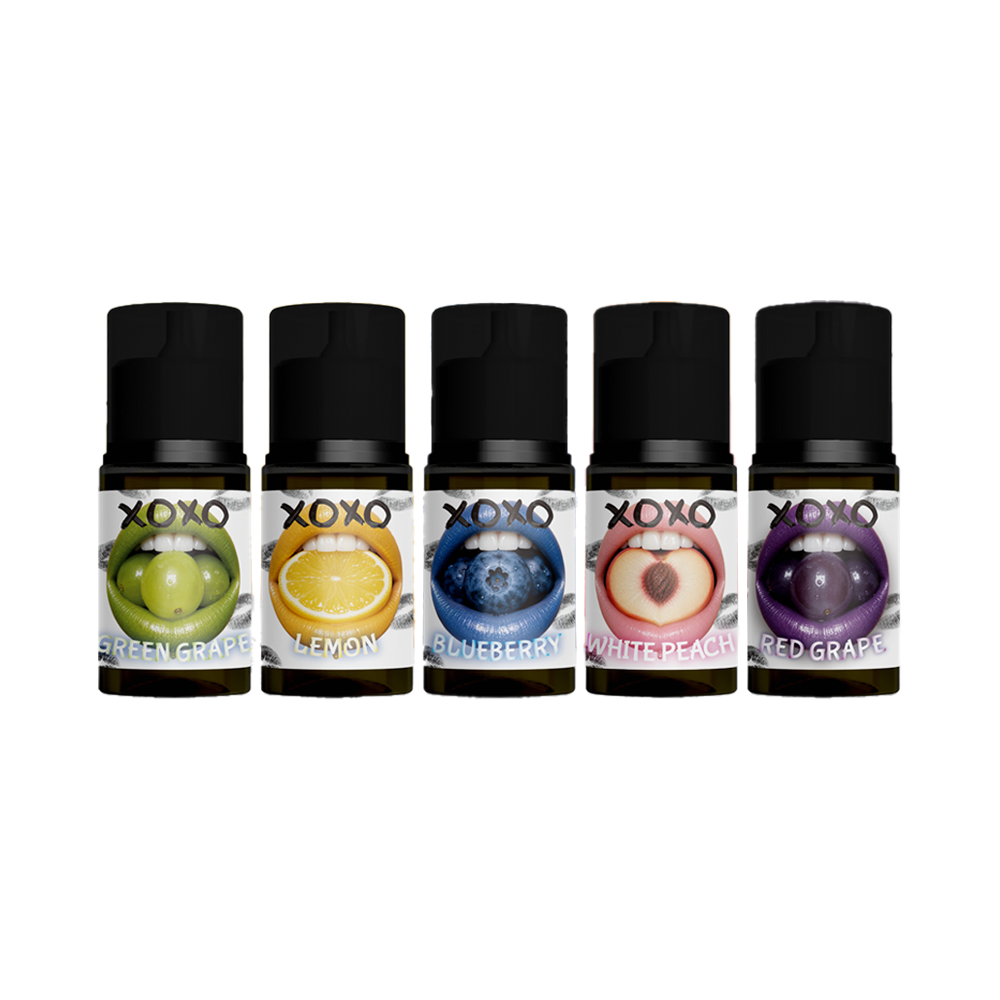★5+1★[무니코틴] XOXO 5가지 맛 입호흡 액상 30ml