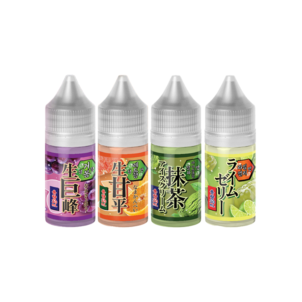 ★3+1★[무니코틴] 페스타 4가지 맛 입호흡 액상 30ml