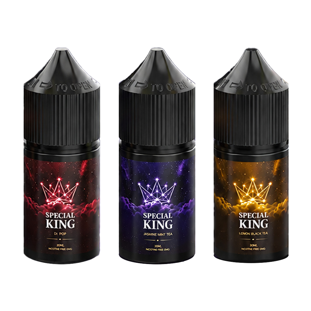 ★3+1★ [무니코틴] 스페셜킹 3가지 맛 입호흡 액상 30ml