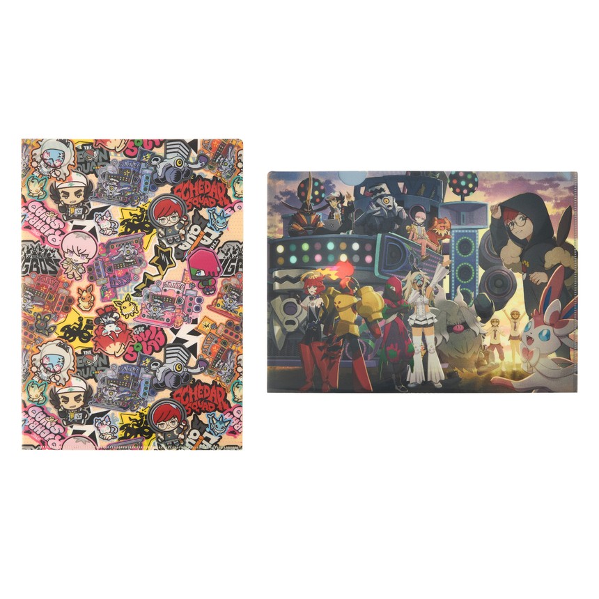 포켓몬센터 A4 클리어파일 세트 POKEMON TRAINERS -STARDUST BESTIES-